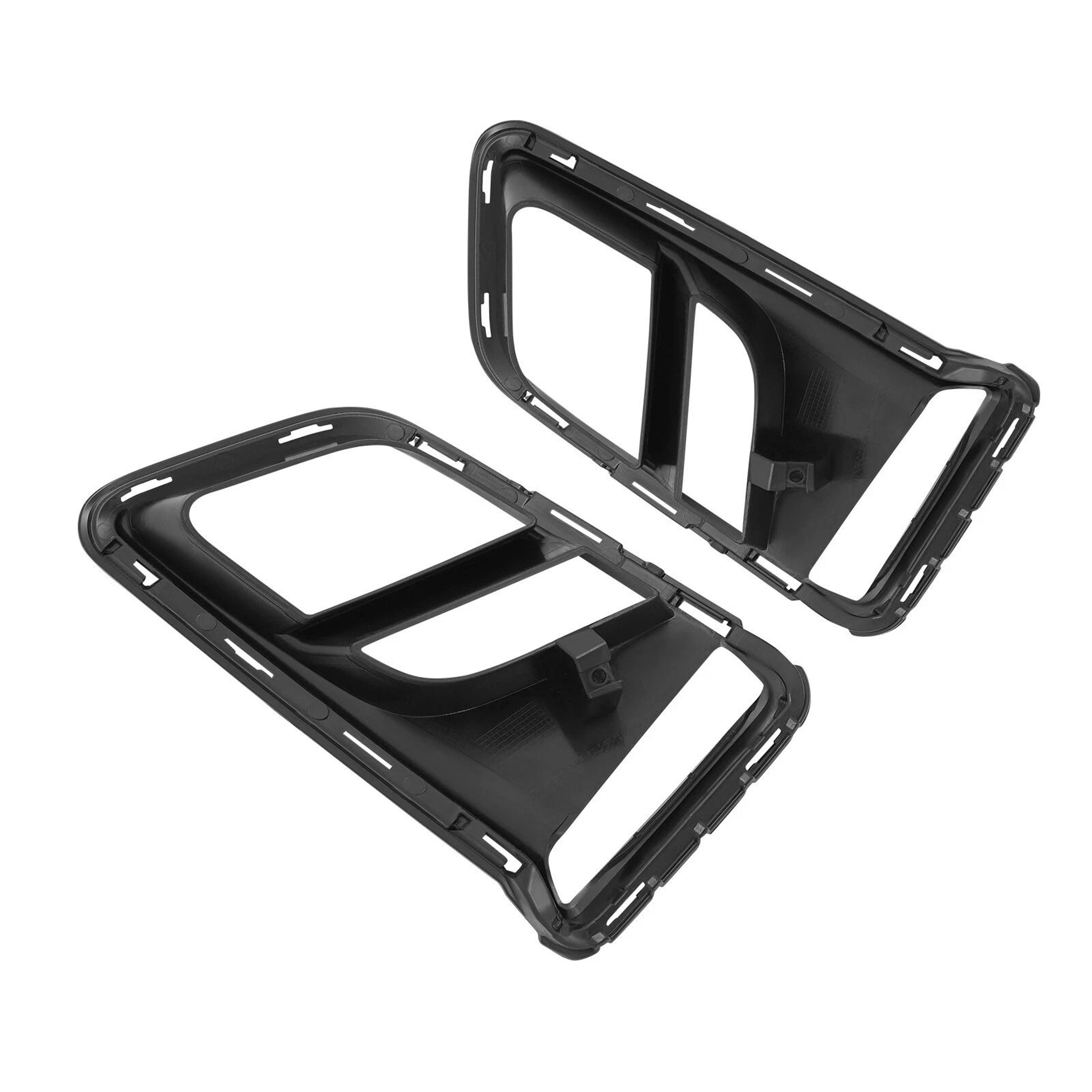 Premium Front Fog Light Covers For Chevrolet Camaro Black Trim Upgrade 8