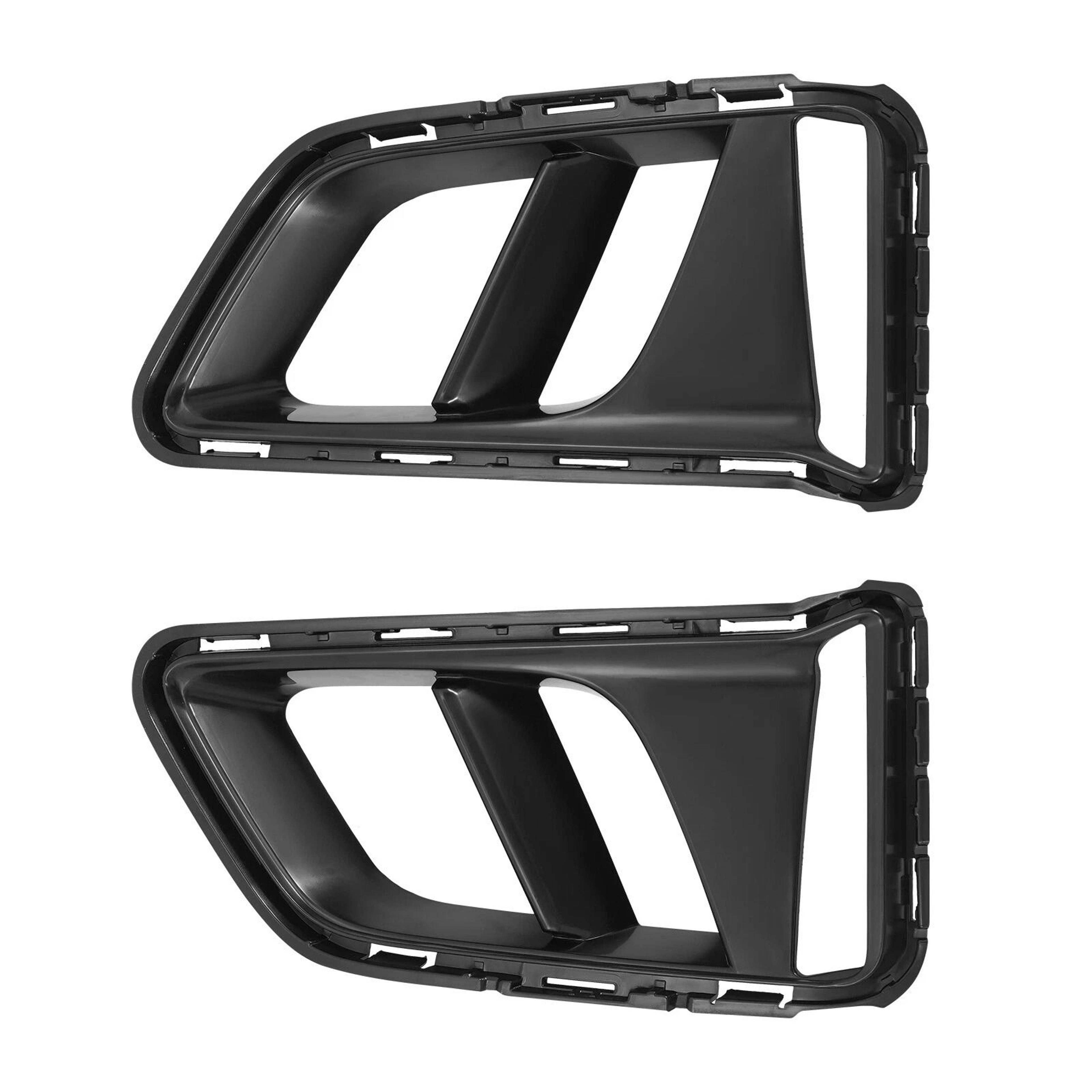 Premium Front Fog Light Covers For Chevrolet Camaro Black Trim Upgrade 15
