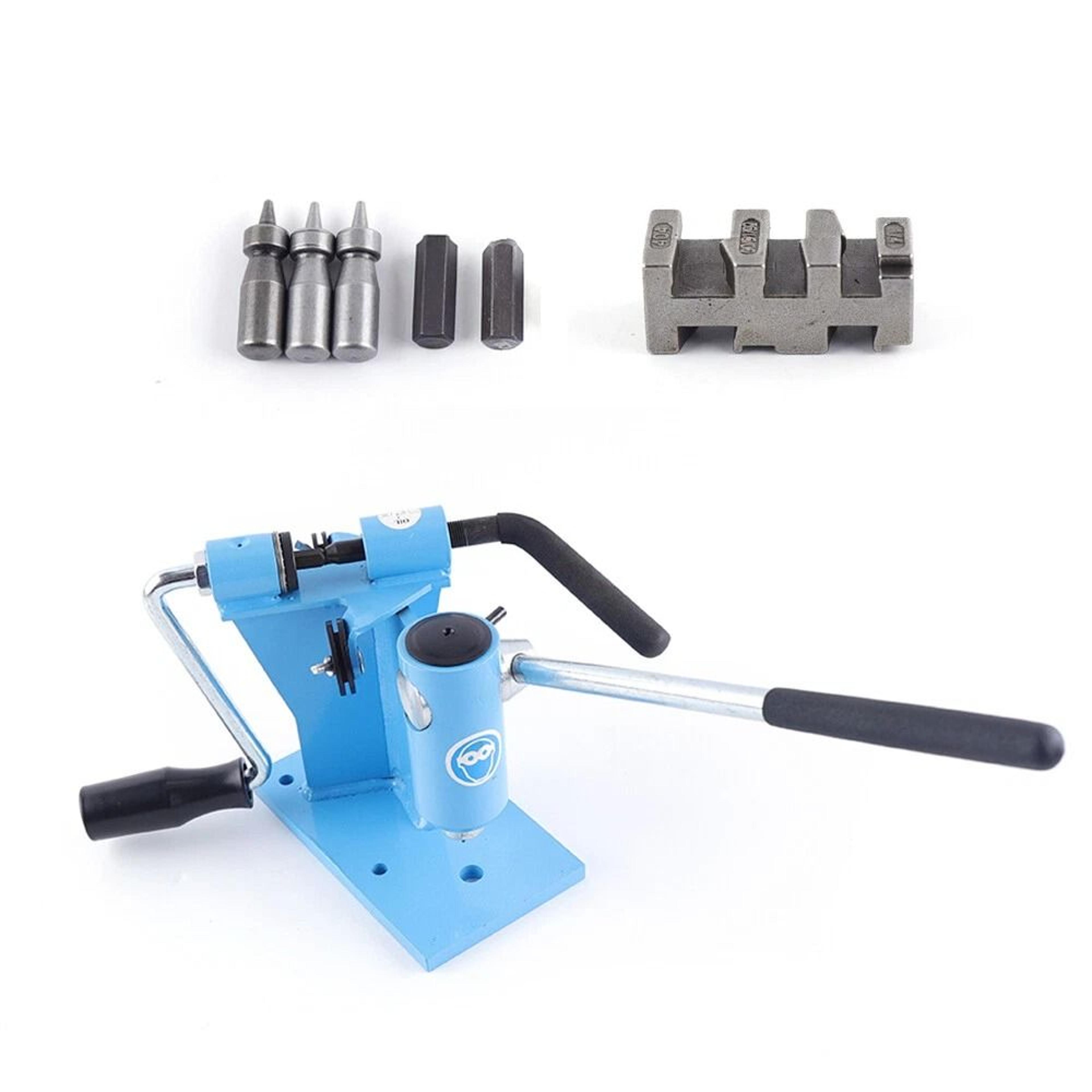 Professional Bench Mounted Chain Breaker  Chainsaw Chain Repair Tool Heavy Duty Rivet Press 2