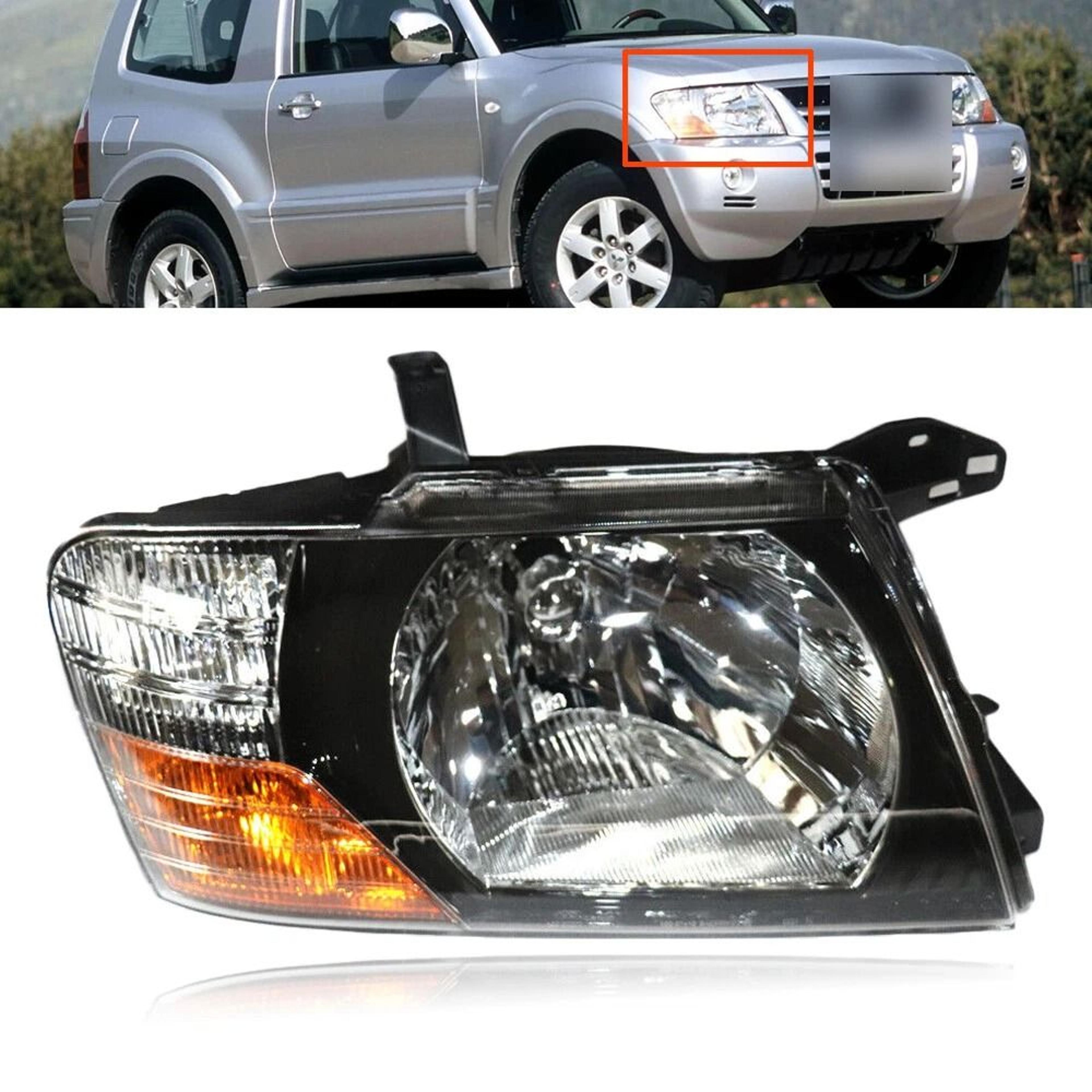 Right Passenger Headlight Assembly For Mitsubishi Pajero Montero 1
