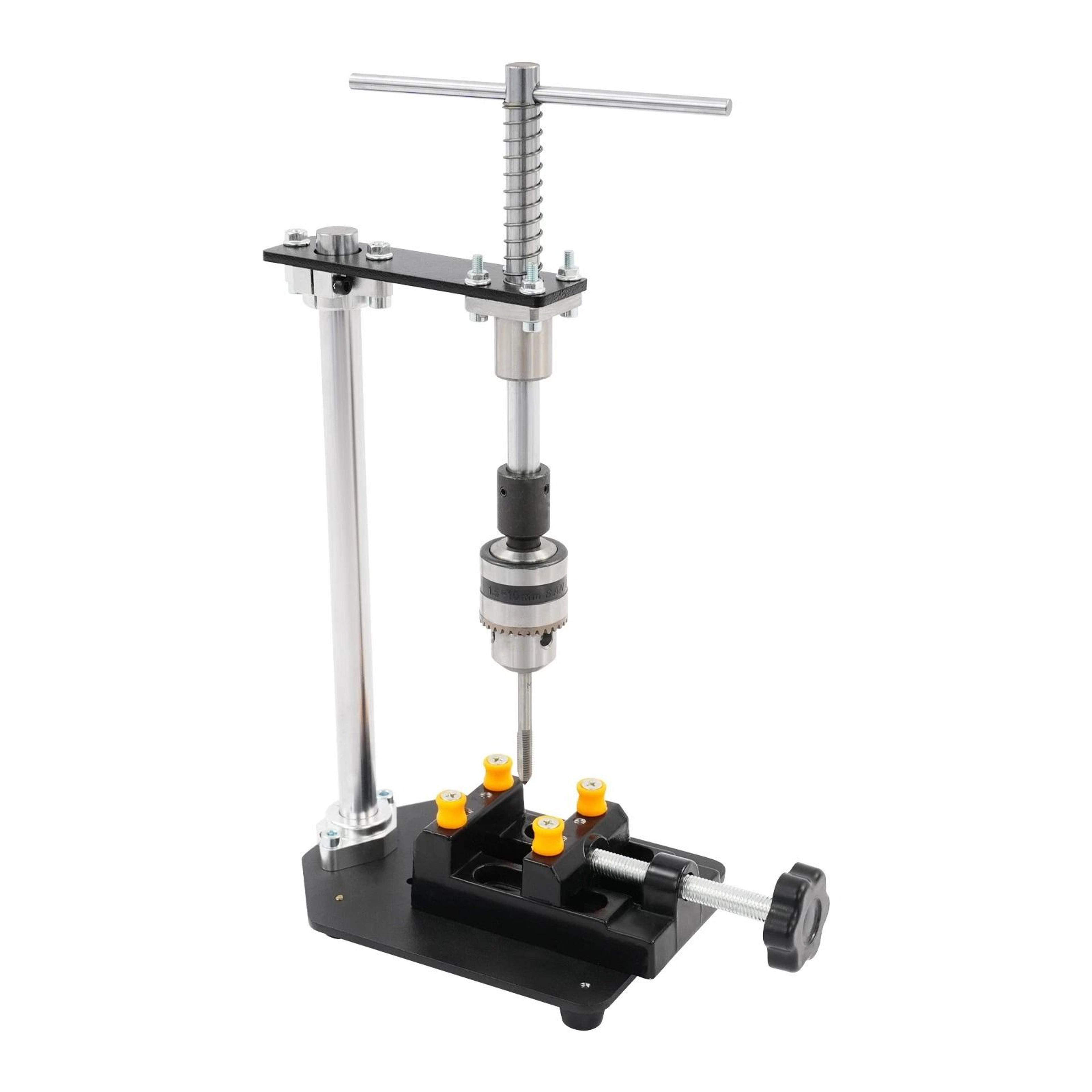 Precision Manual Tapping Tool Kit With Vertical Hand Tapper And Vise 6