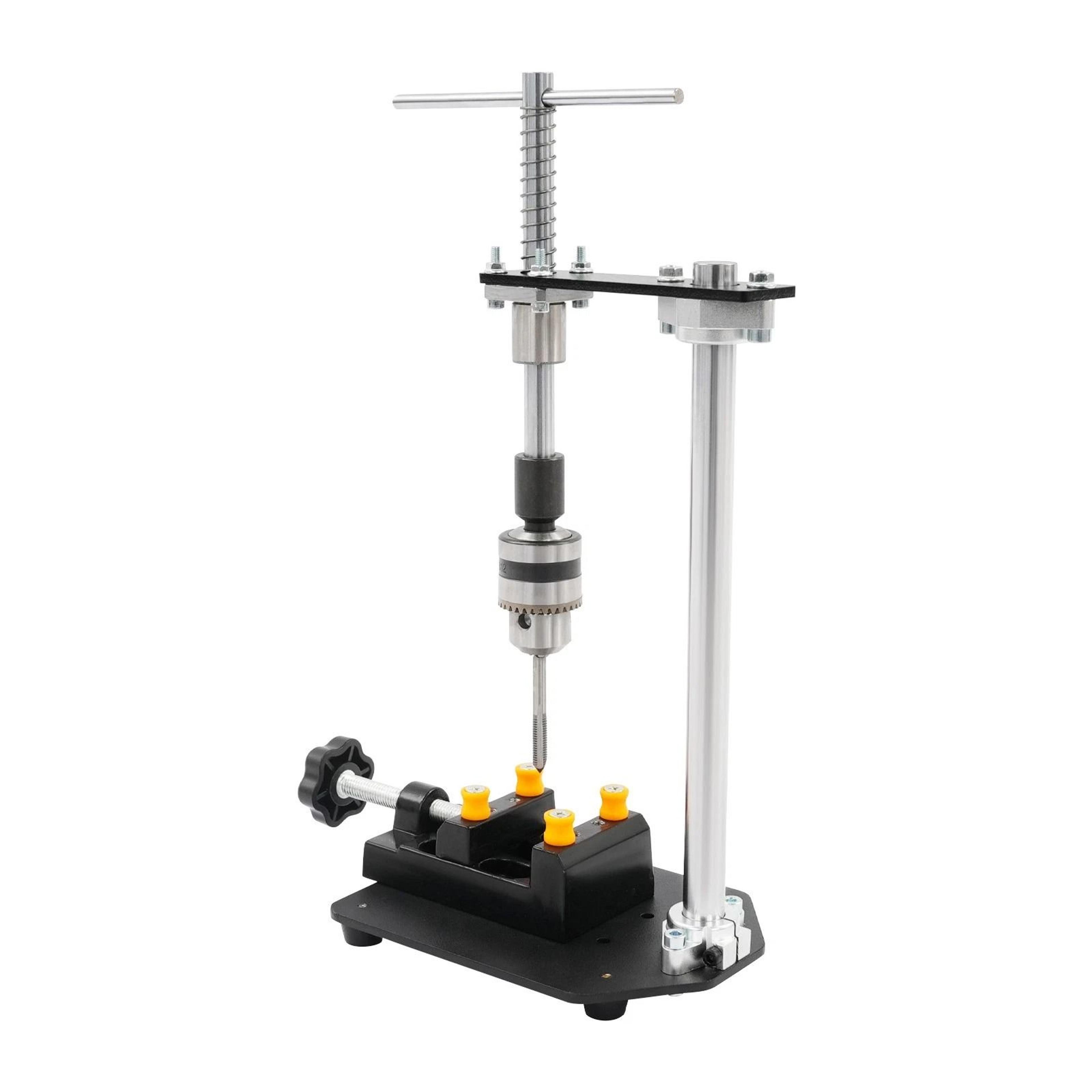 Precision Manual Tapping Tool Kit With Vertical Hand Tapper And Vise 7