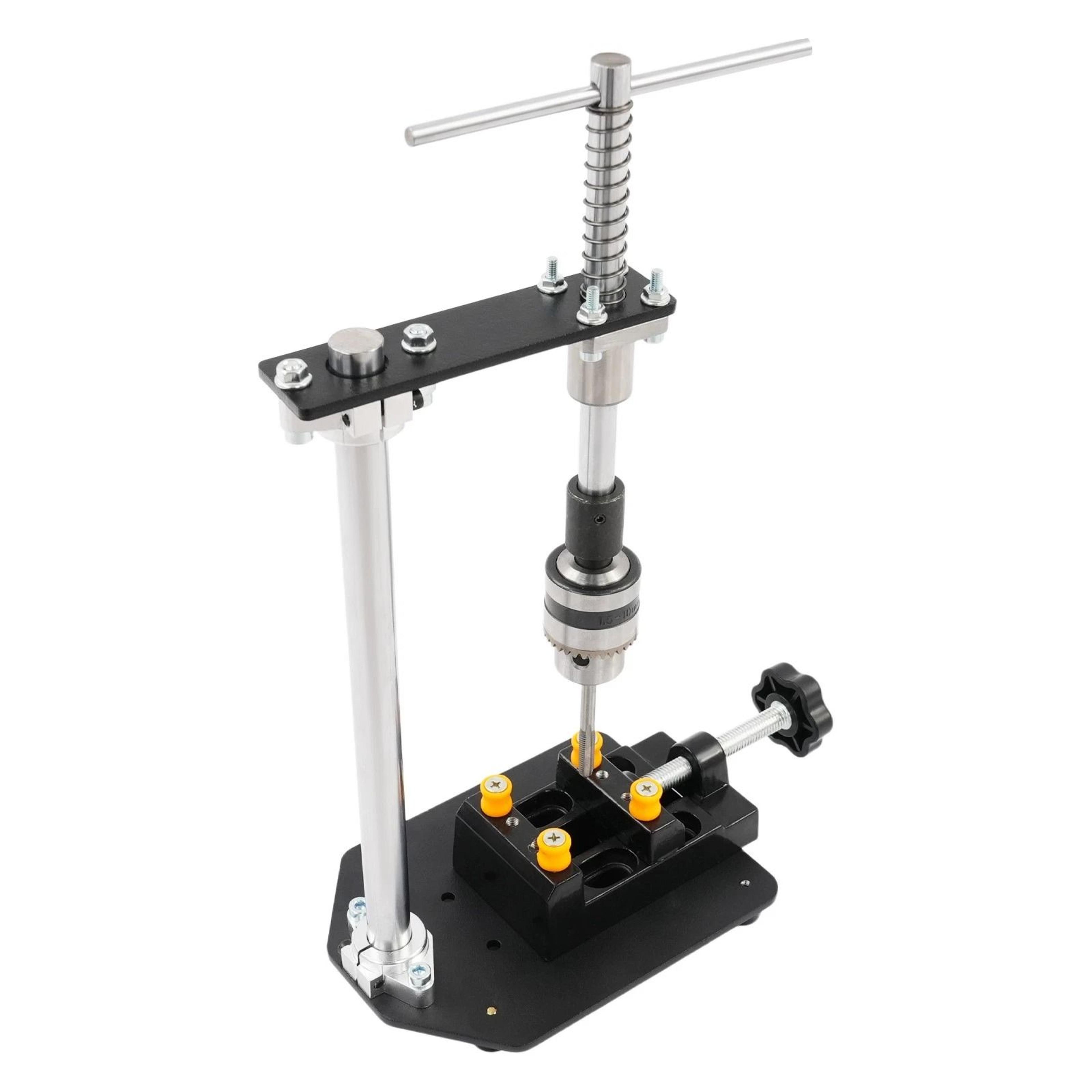 Precision Manual Tapping Tool Kit With Vertical Hand Tapper And Vise 9