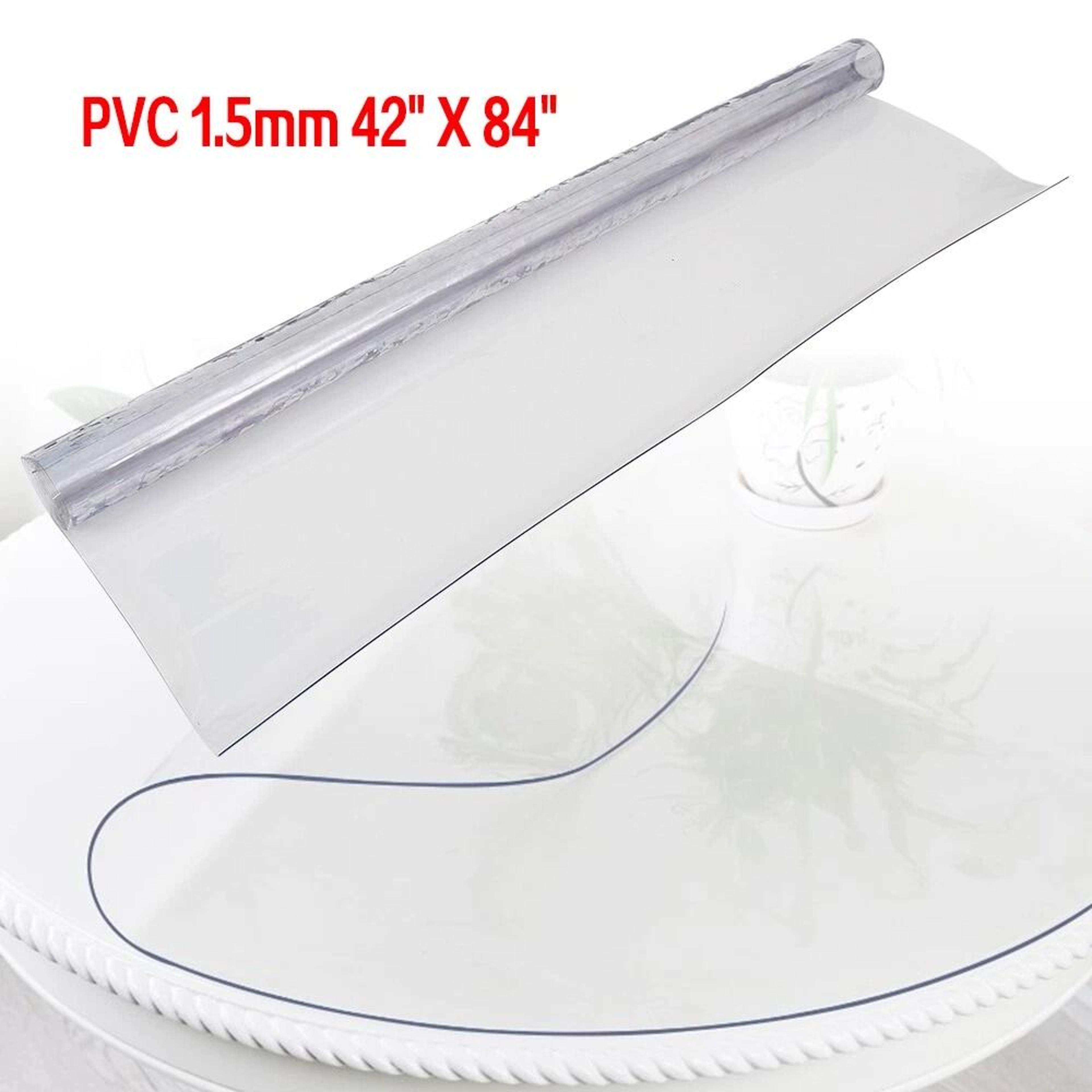 Clear PVC Table Protector Waterproof Transparent Desk Mat 10