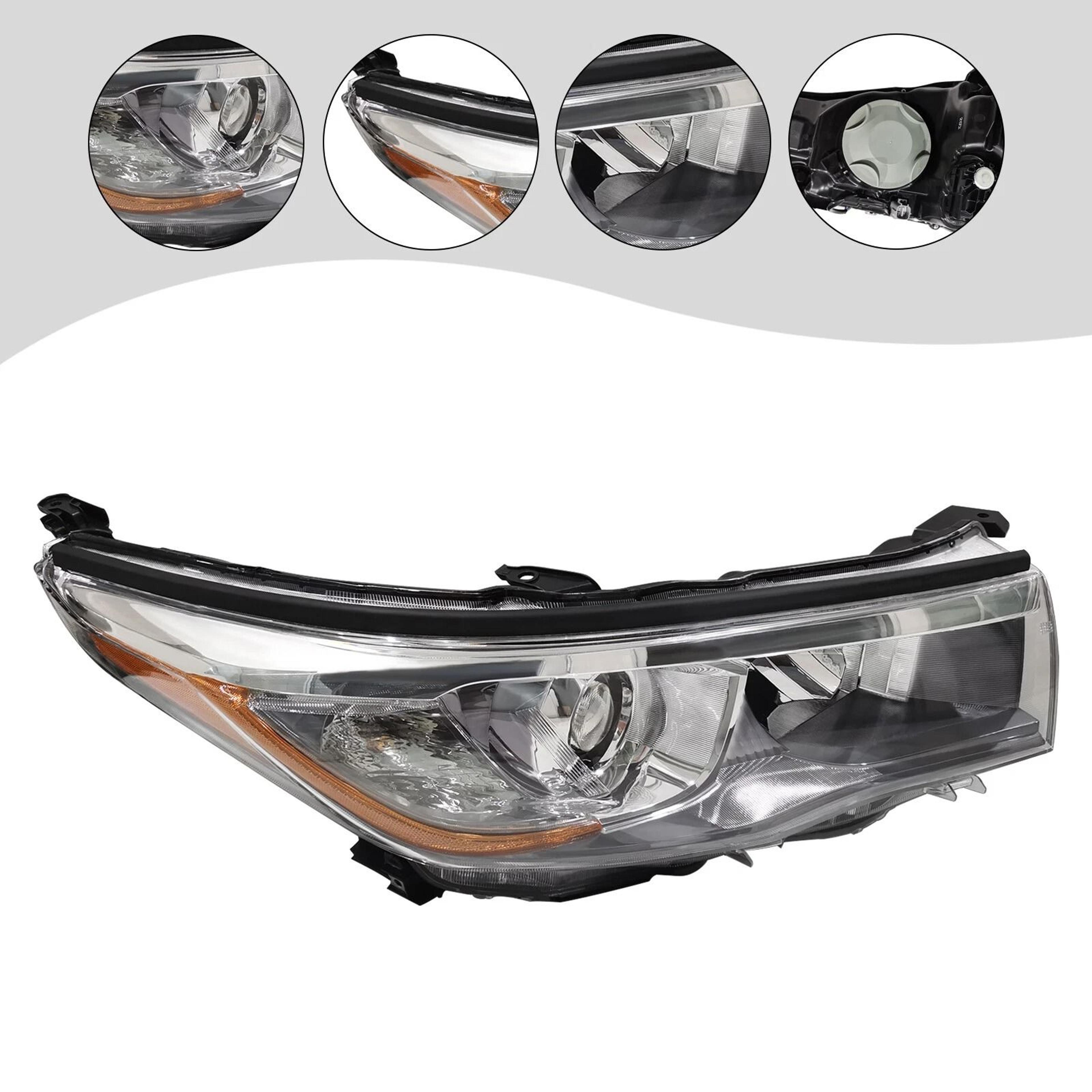 Toyota Highlander Halogen Headlight Passenger Side Direct Fit Lamp 2