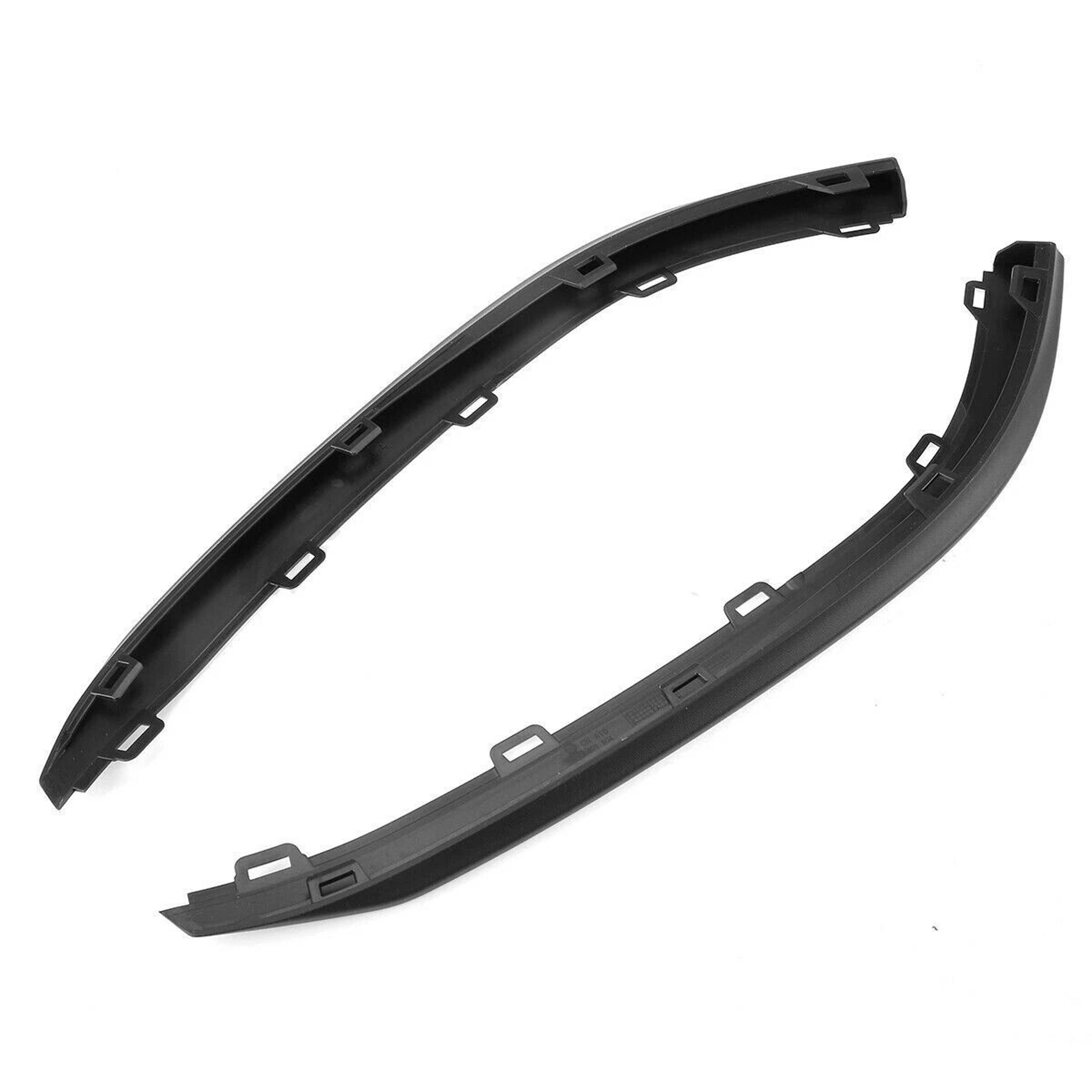 vw golf gti front bumper lower spoiler trim set