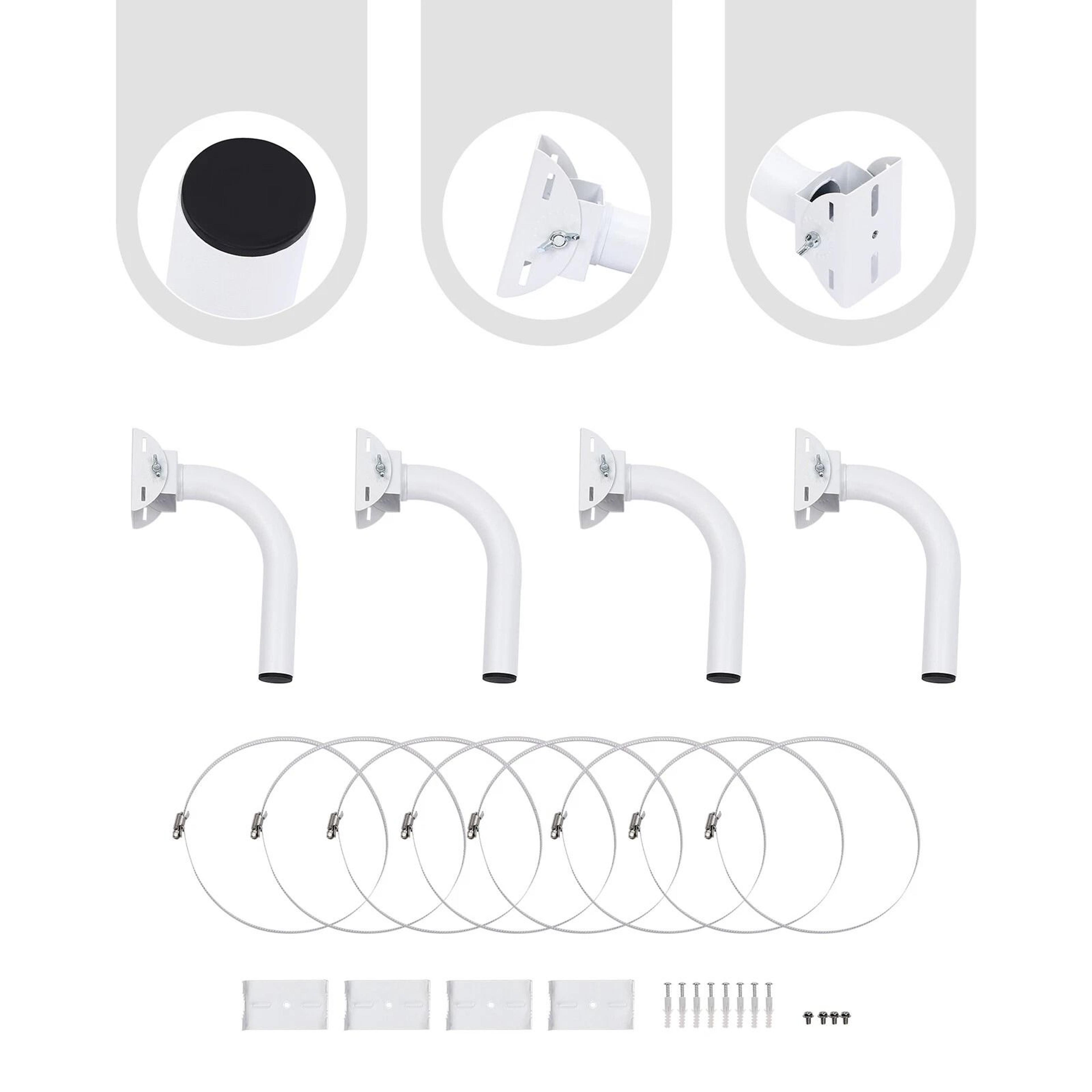 Outdoor Wireless Bridge Bracket Pole Mount Kit Pack 15