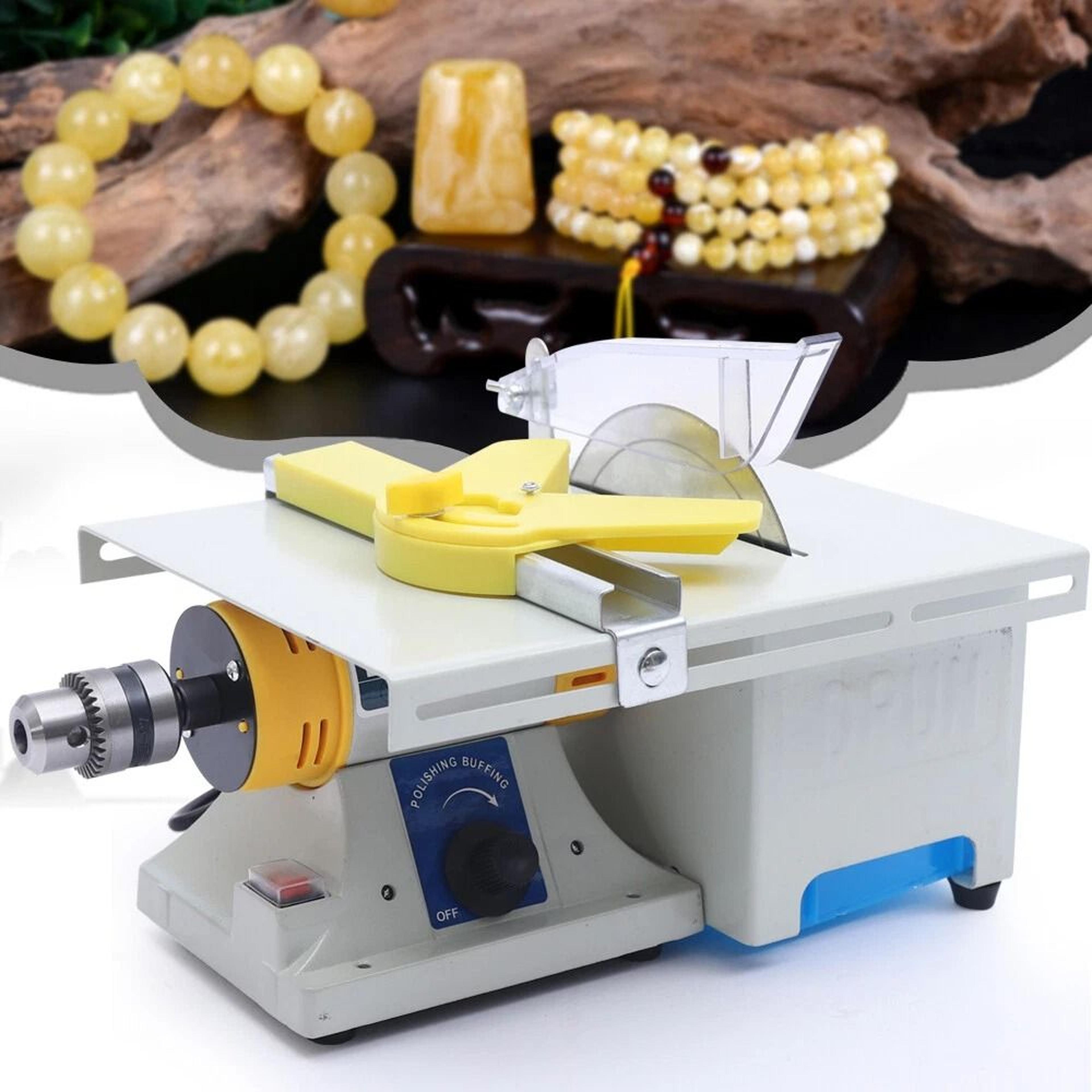 Gem Polishing Machine Rock Saw For Jewelry Lapidary Grinding 8