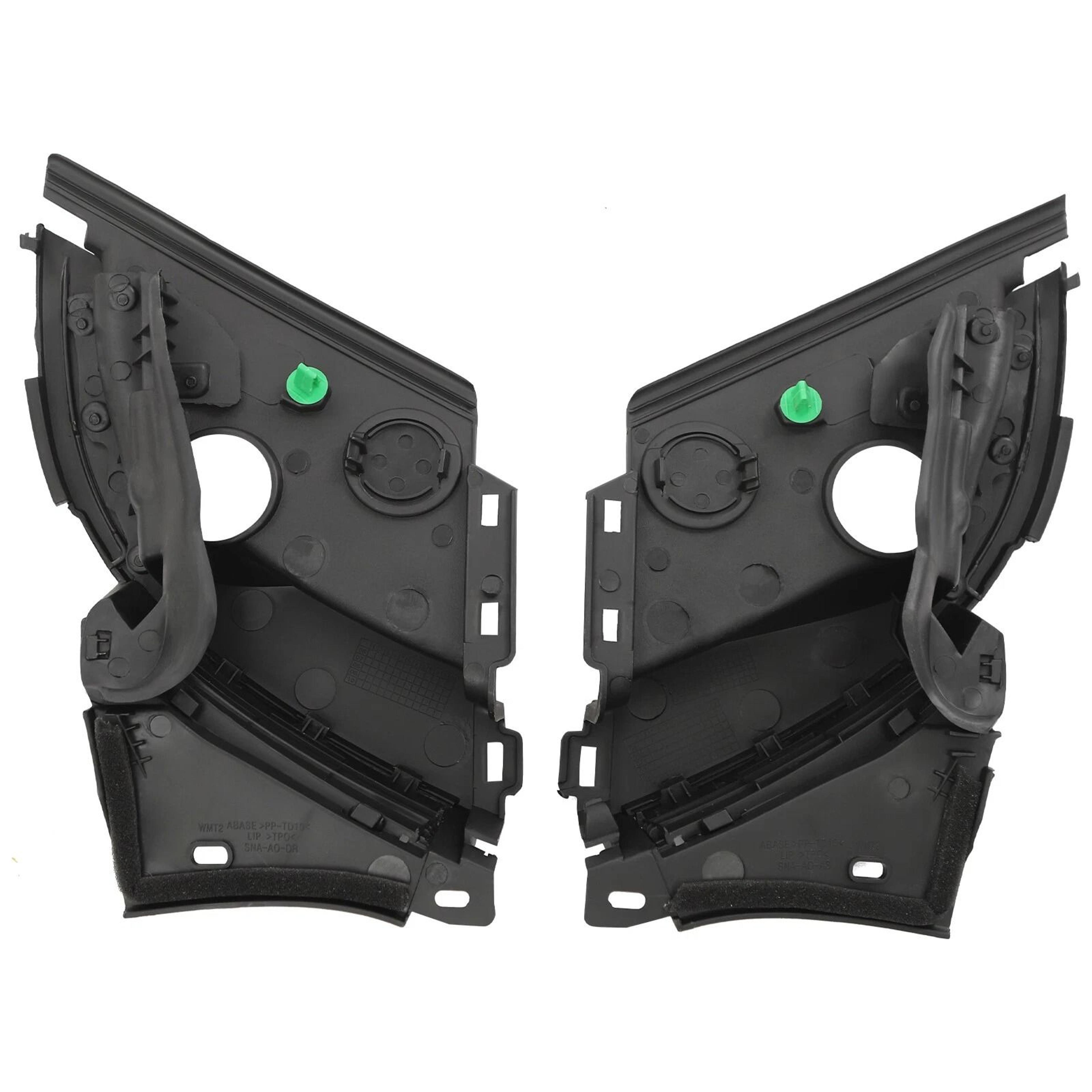 Honda Civic Cowl Cover Wiper Trim Set Black 10
