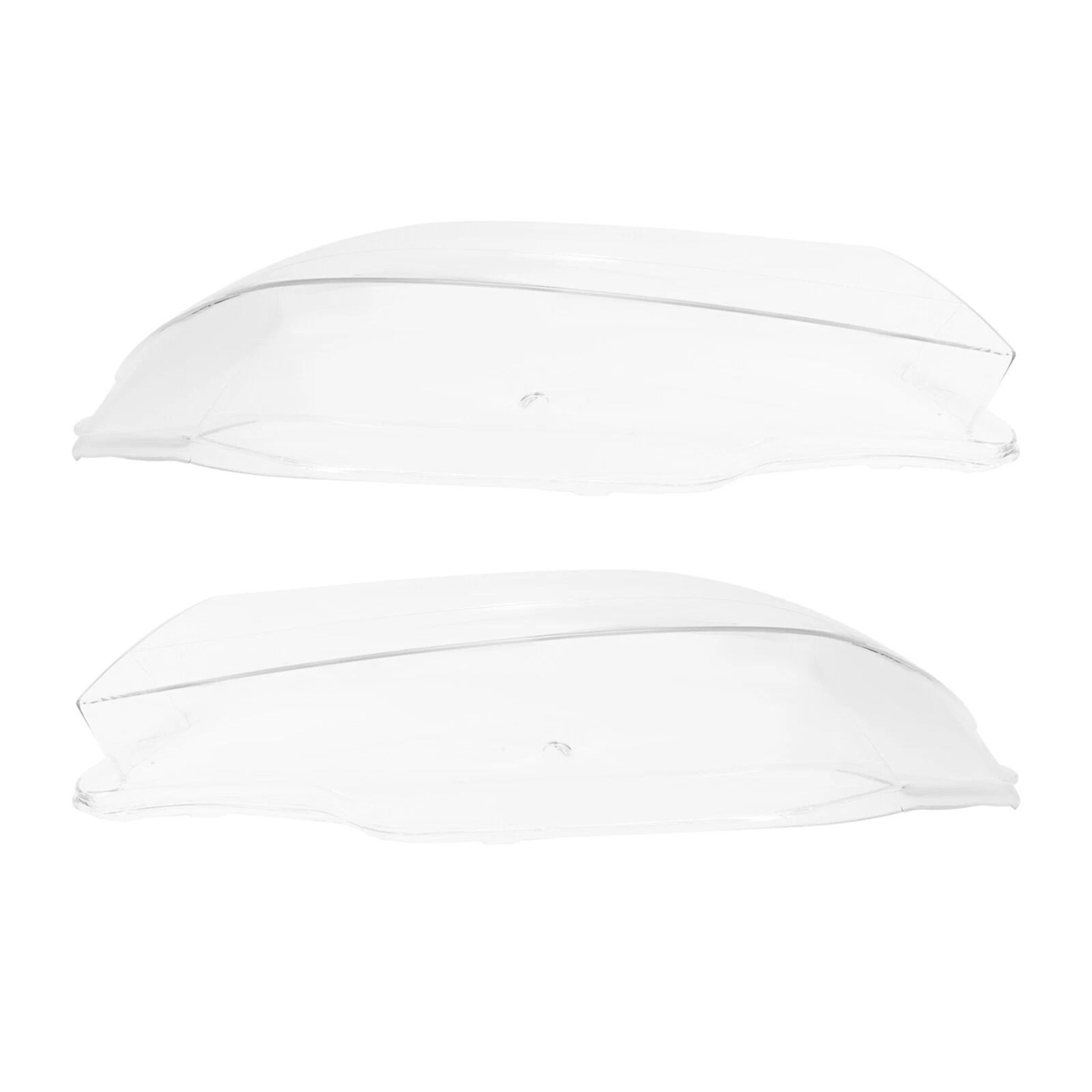 BMW Clear Headlight Lens Cover Set Replacement For Models Left And Right Pair 9
