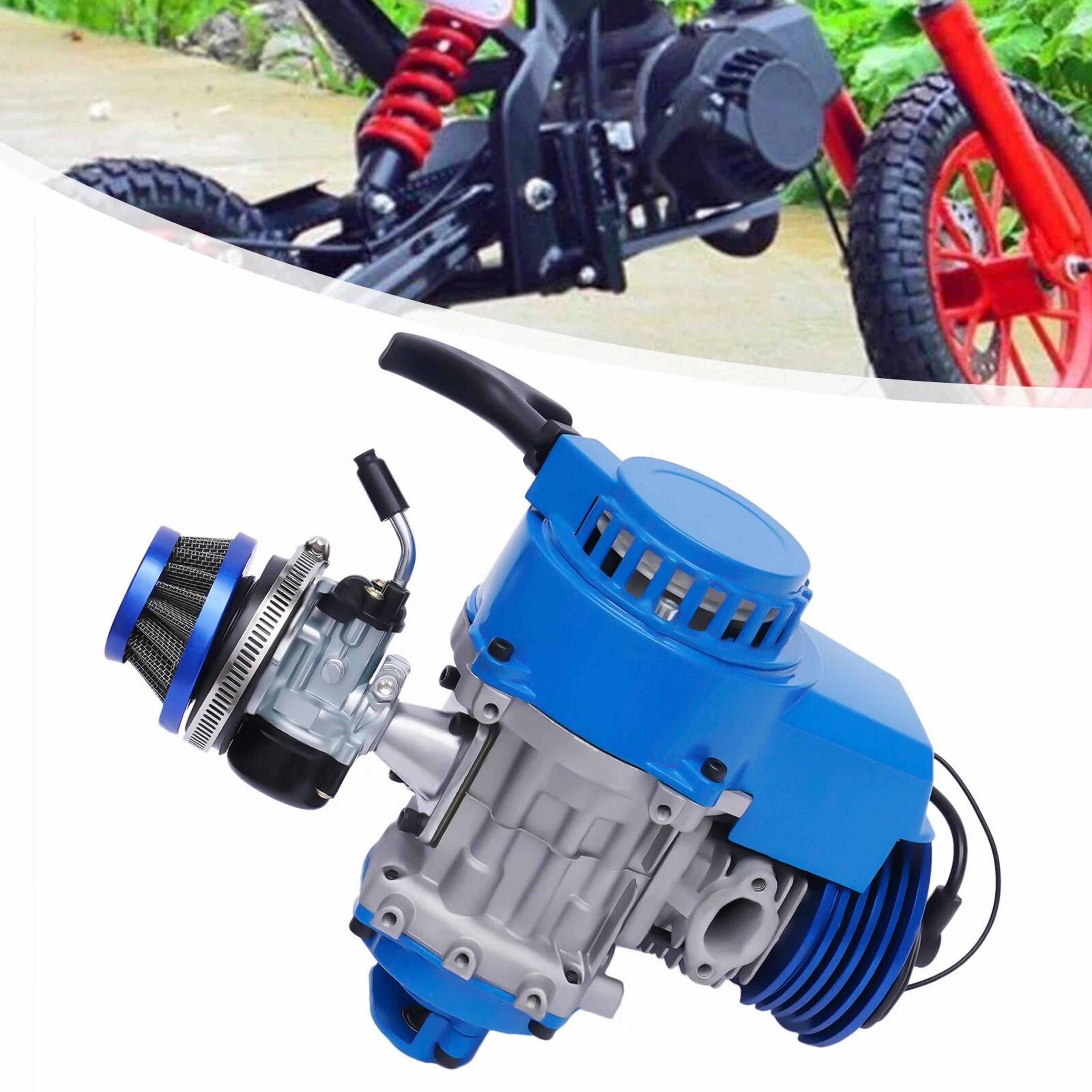 Racing Engine Motor Pull Start For Pocket Bike Mini Dirt Quad ATV 2