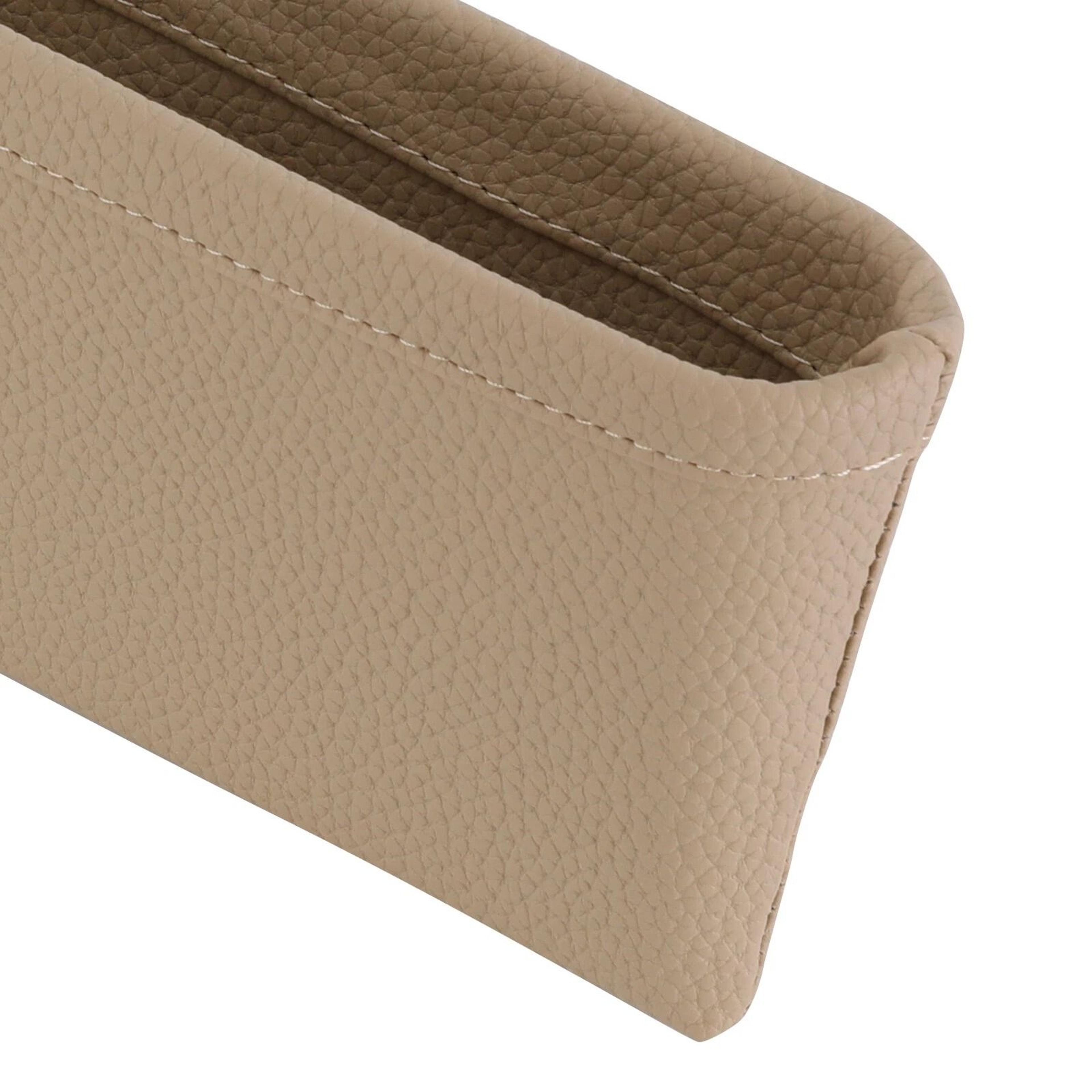 Premium Car Seat Gap Organizer  Console Side Storage Pockets Catcher Holder Set 14