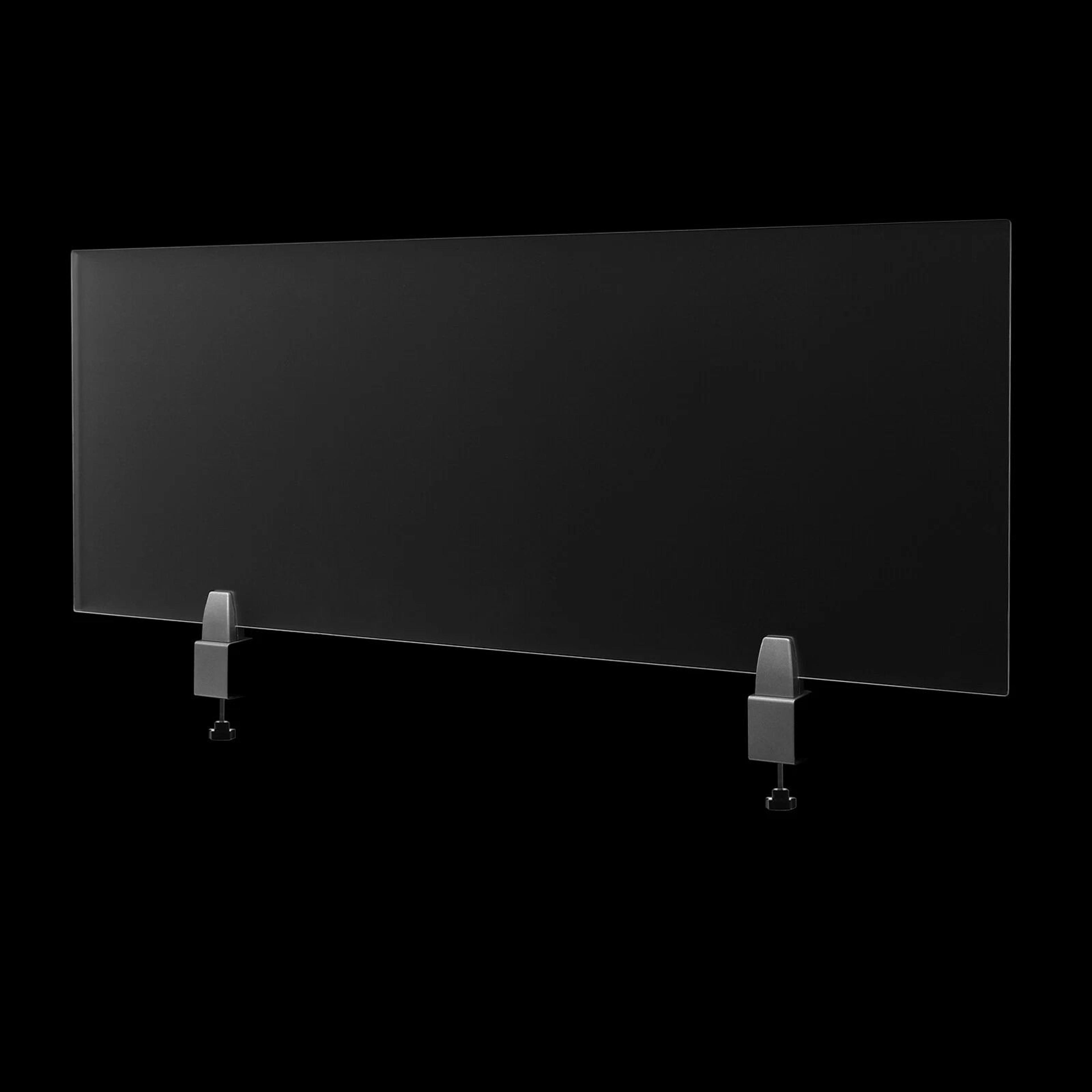 Anthracite Gray Acrylic Desk Divider Privacy Panel 8