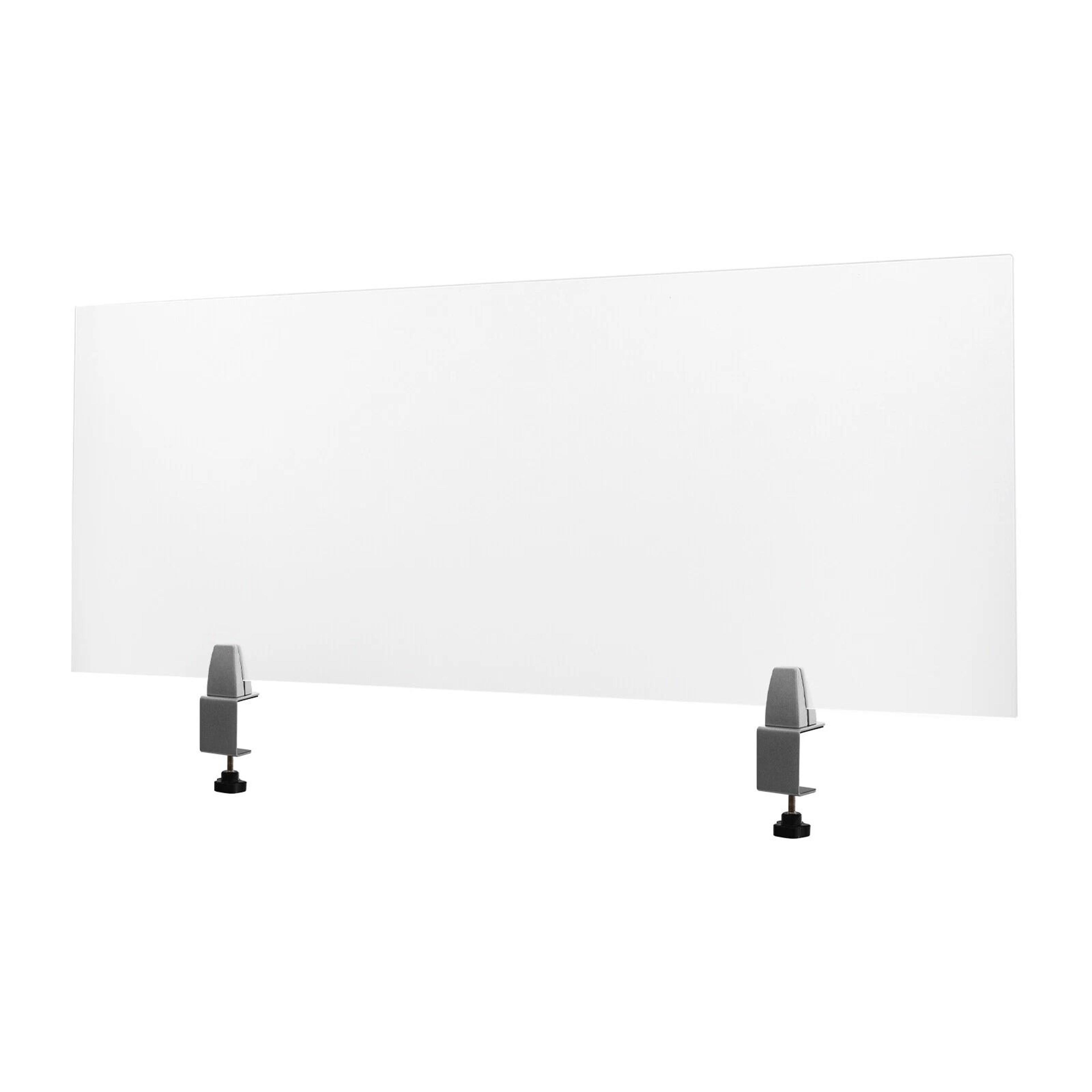 Anthracite Gray Acrylic Desk Divider Privacy Panel 5