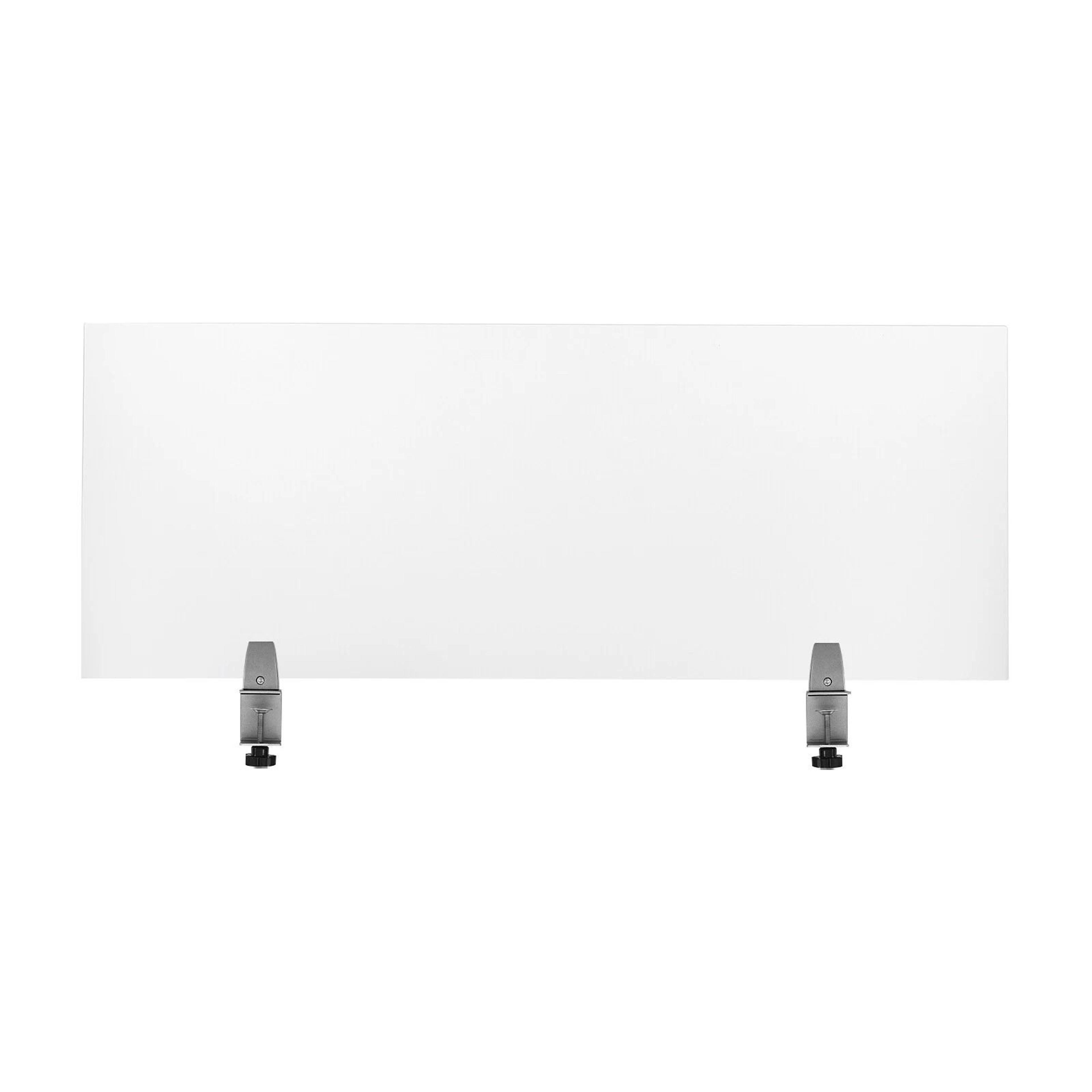 Anthracite Gray Acrylic Desk Divider Privacy Panel 4