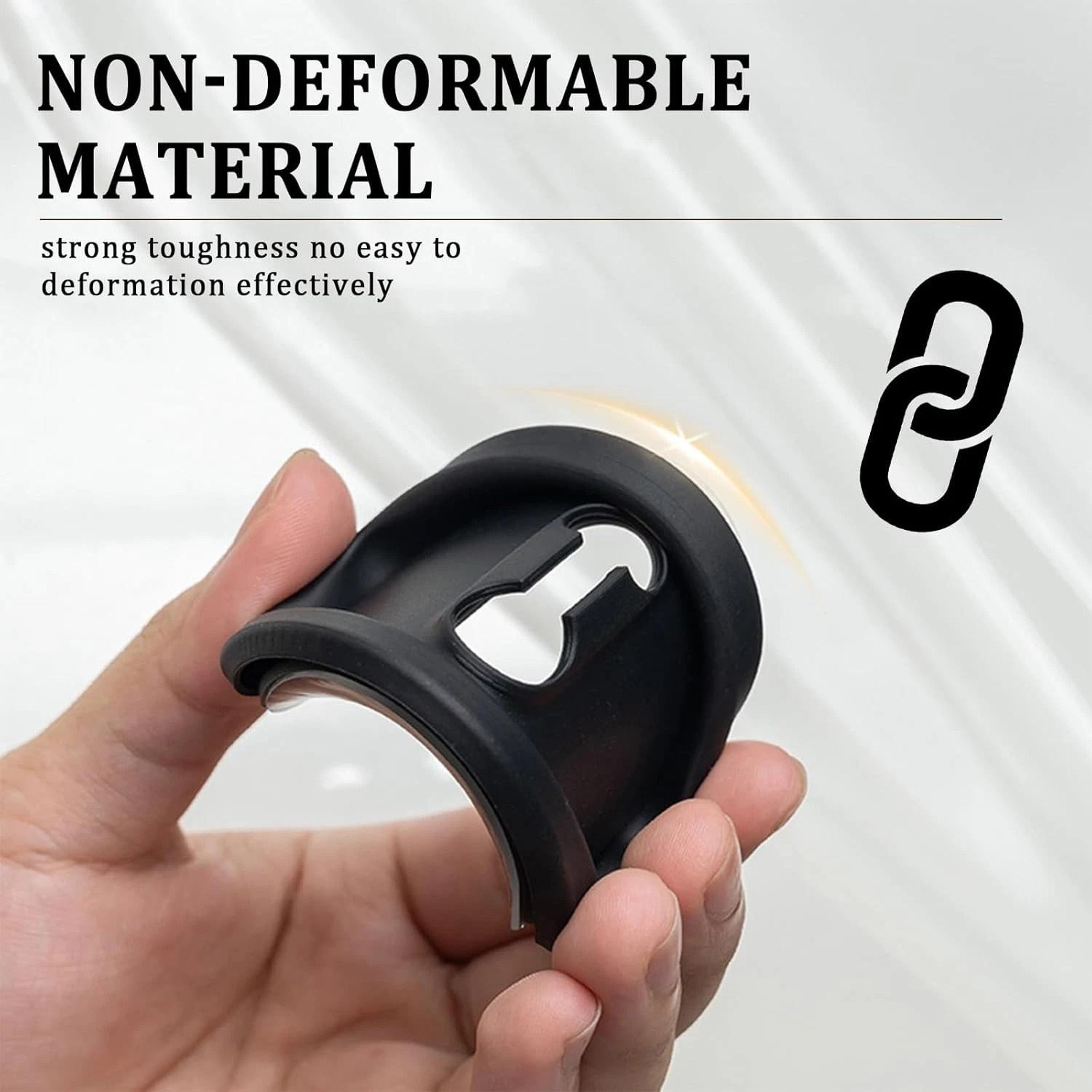Premium Carbon Fiber Style Car Door Lock Covers Sleek Protection Trim 7