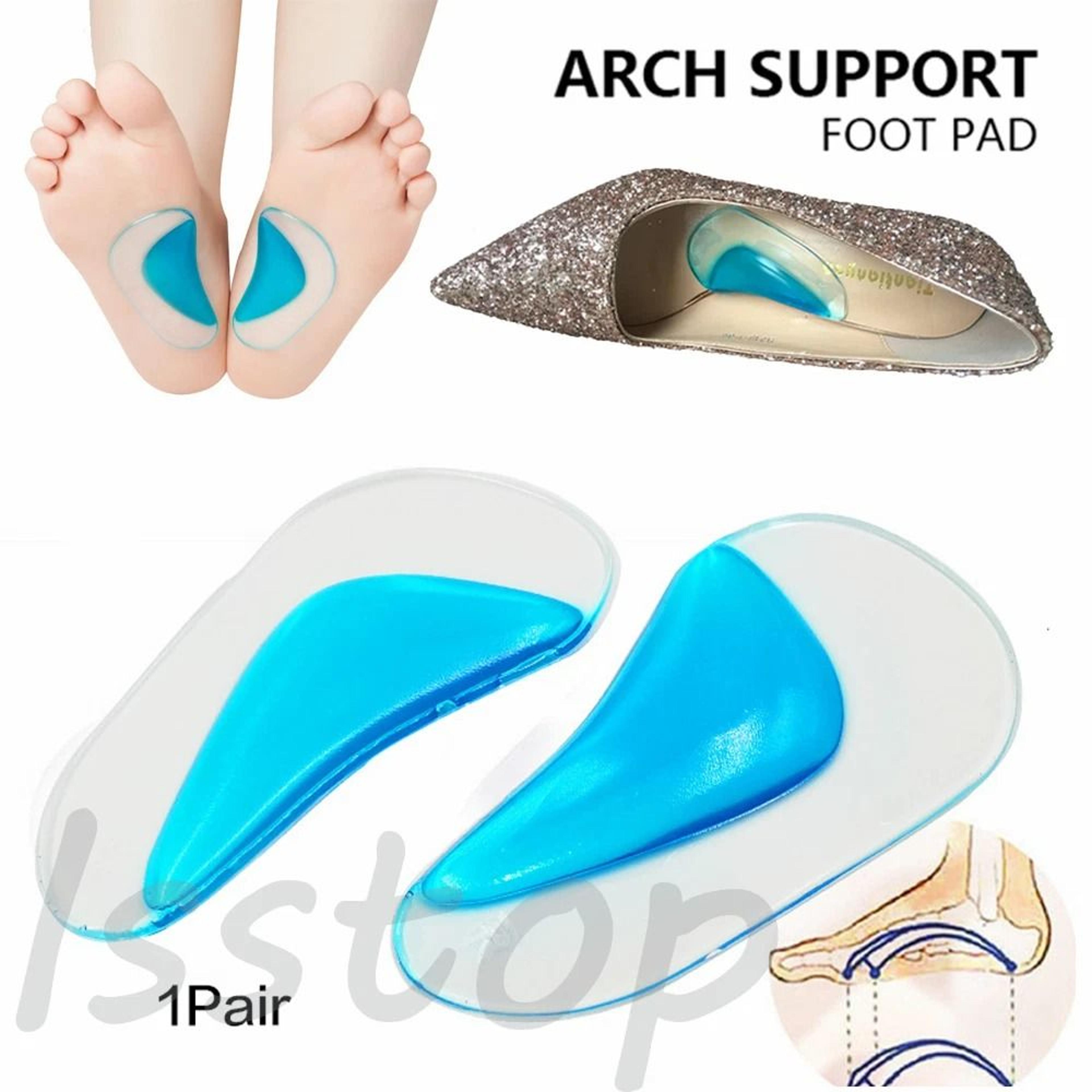 Premium Gel Arch Support Insoles Orthotic Cushion Inserts For Foot Pain Relief 8