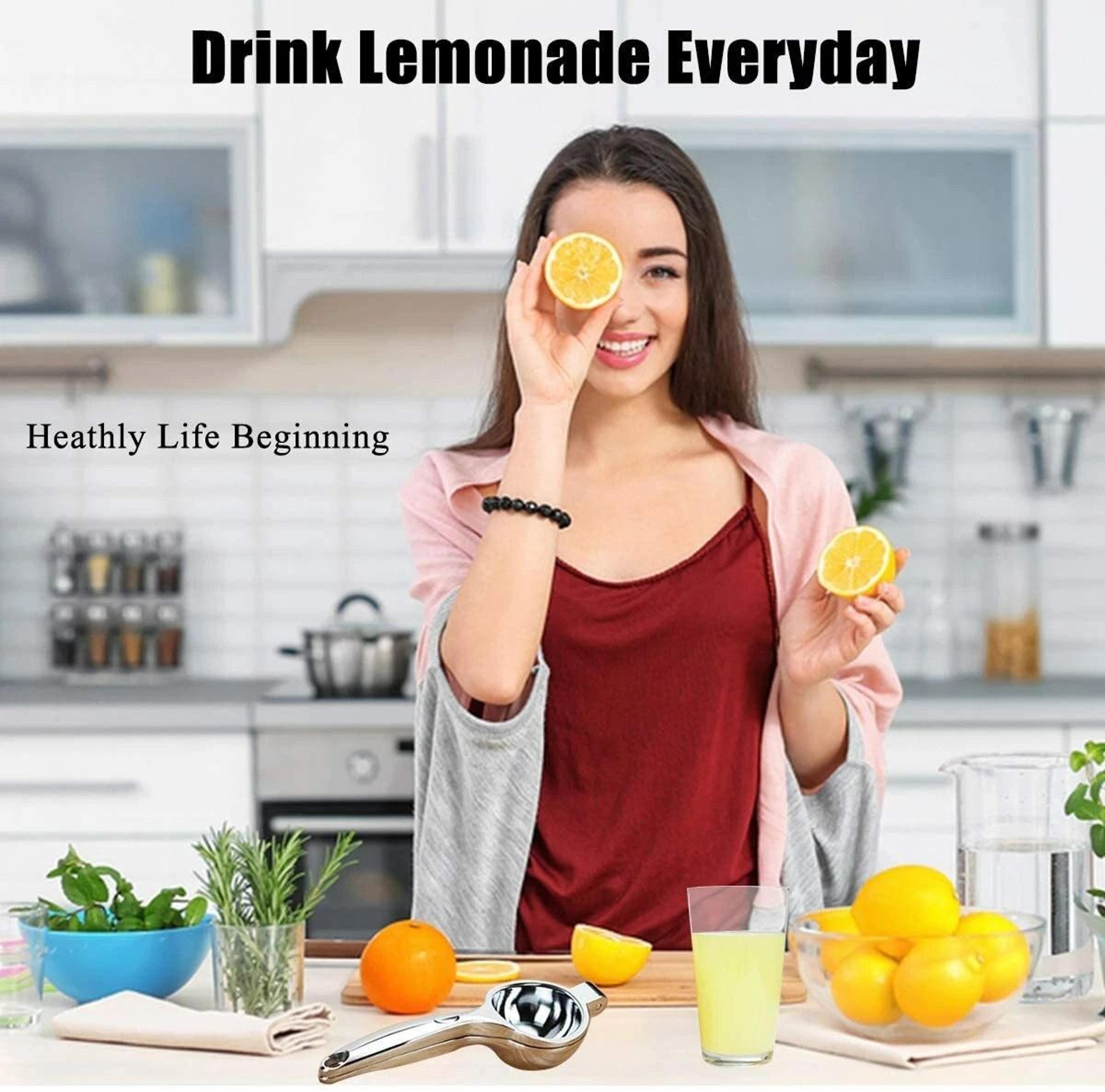 Premium Stainless Steel Citrus Squeezer Manual Lemon Lime Juicer  Kitchen Juicer Tool 2
