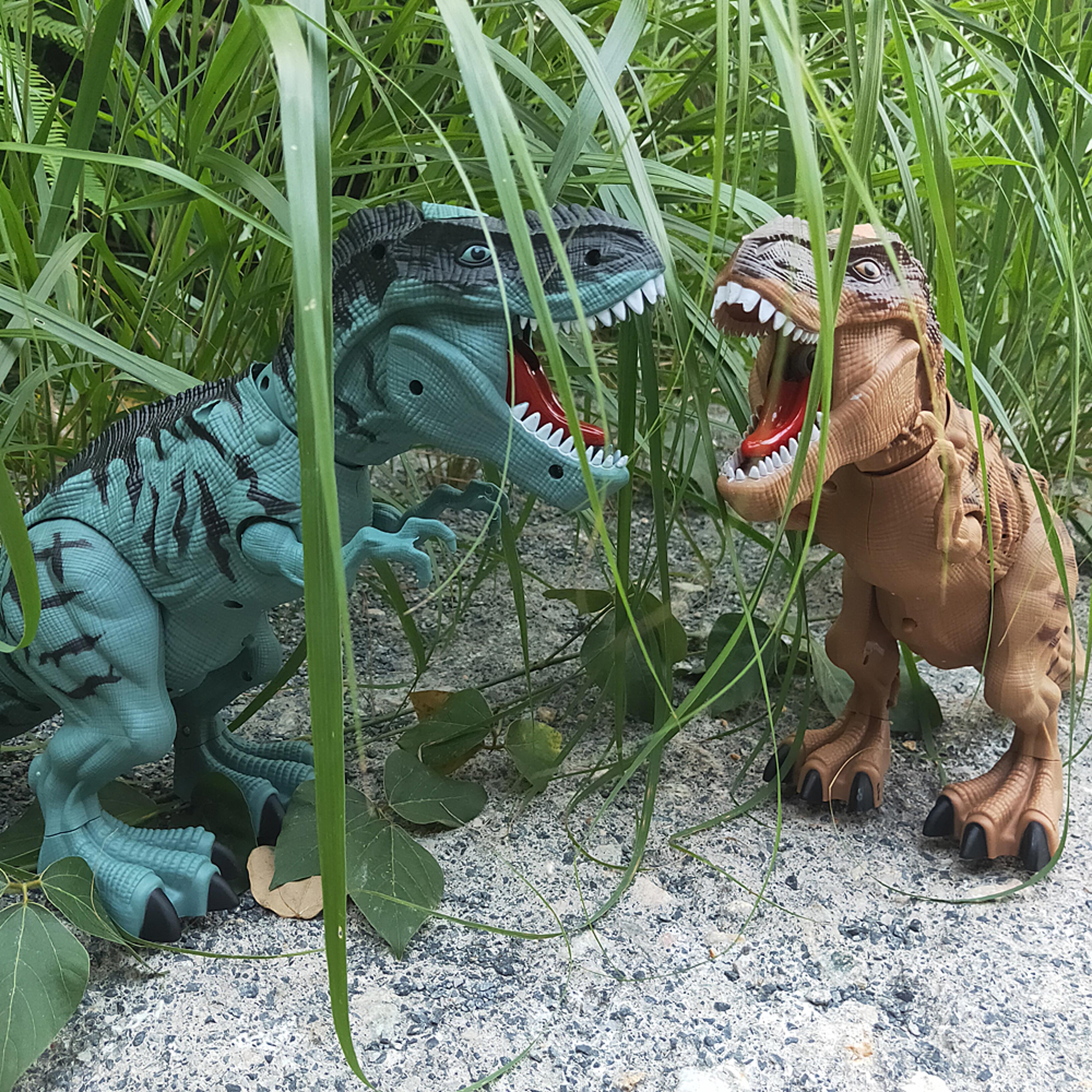 Electric Toy Large Size Walking Dinosaur Robot Light Sound  Spray Eggs Mechanical Dinosaur Model To 1