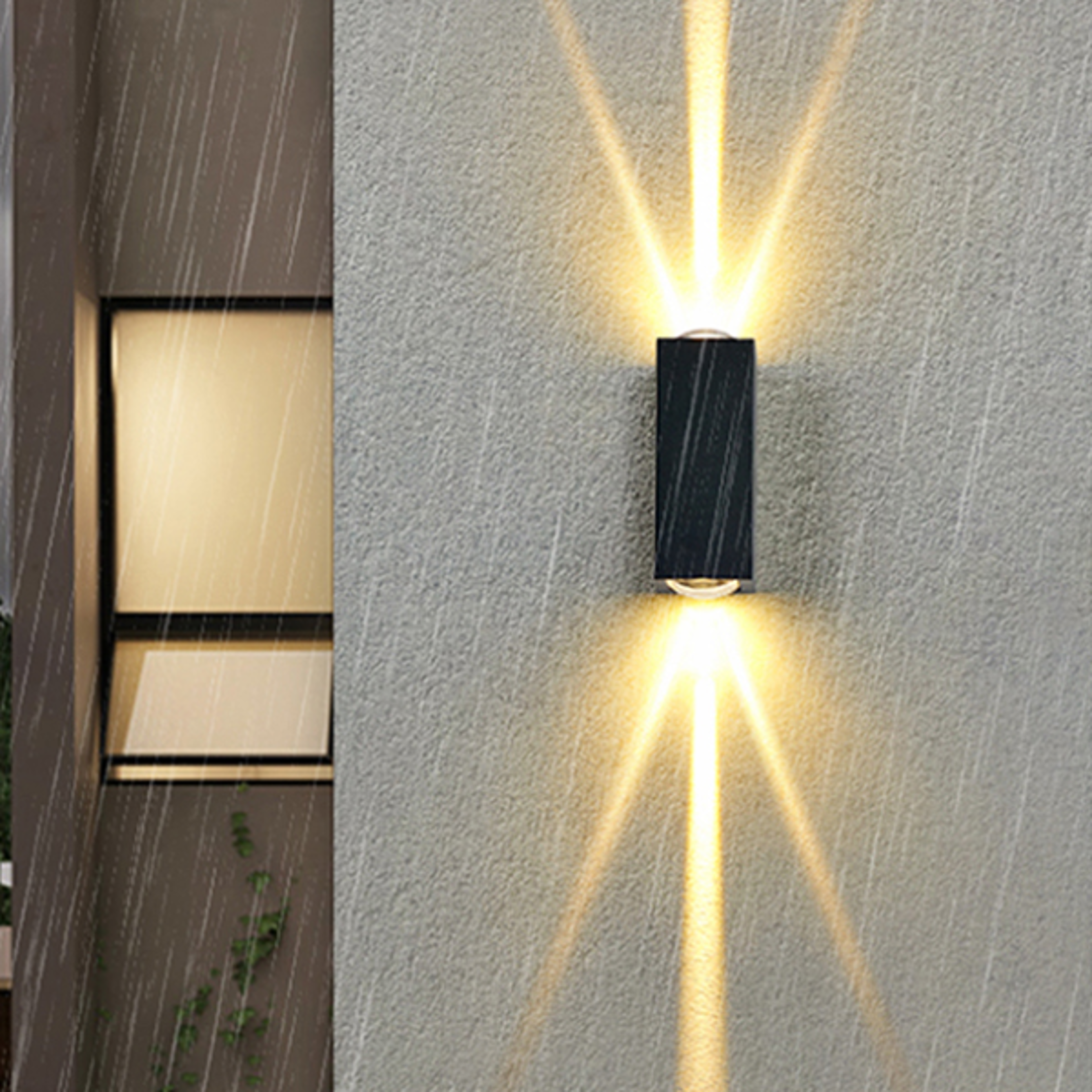 outdoor led wall light, waterproof balcony terrace wall lamp, porch garden lighting sconce