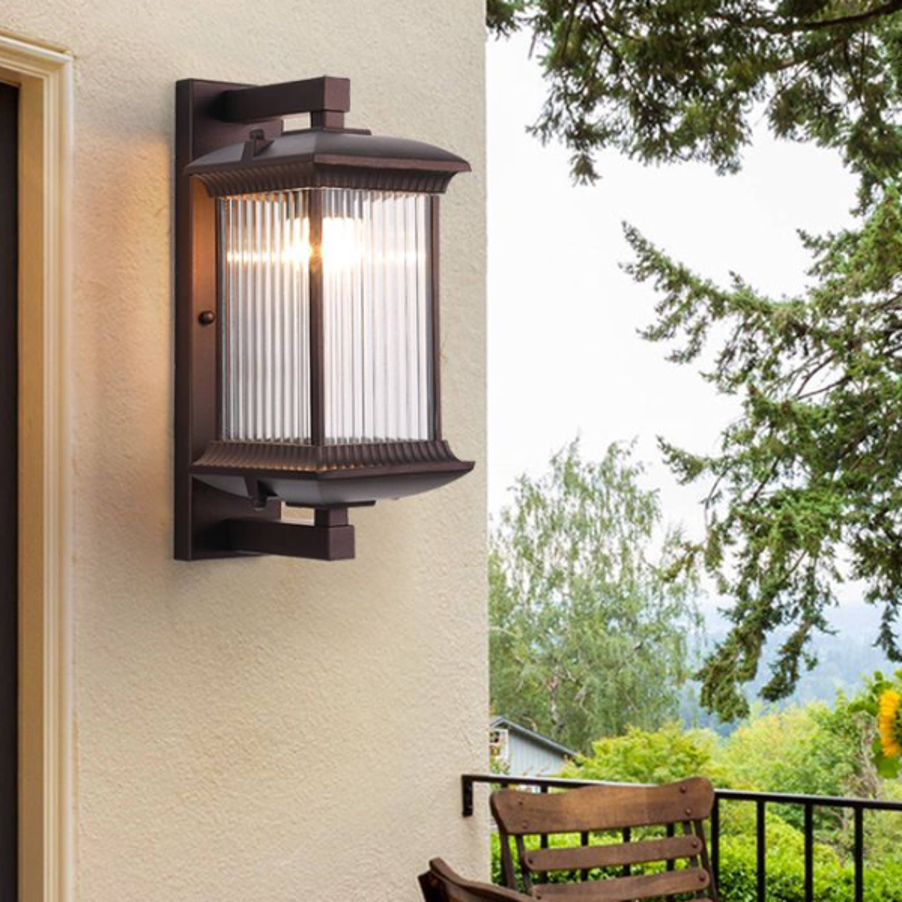 outdoor aisle wall light, garden courtyard exterior light, modern villa door wall light for balcony and corridor