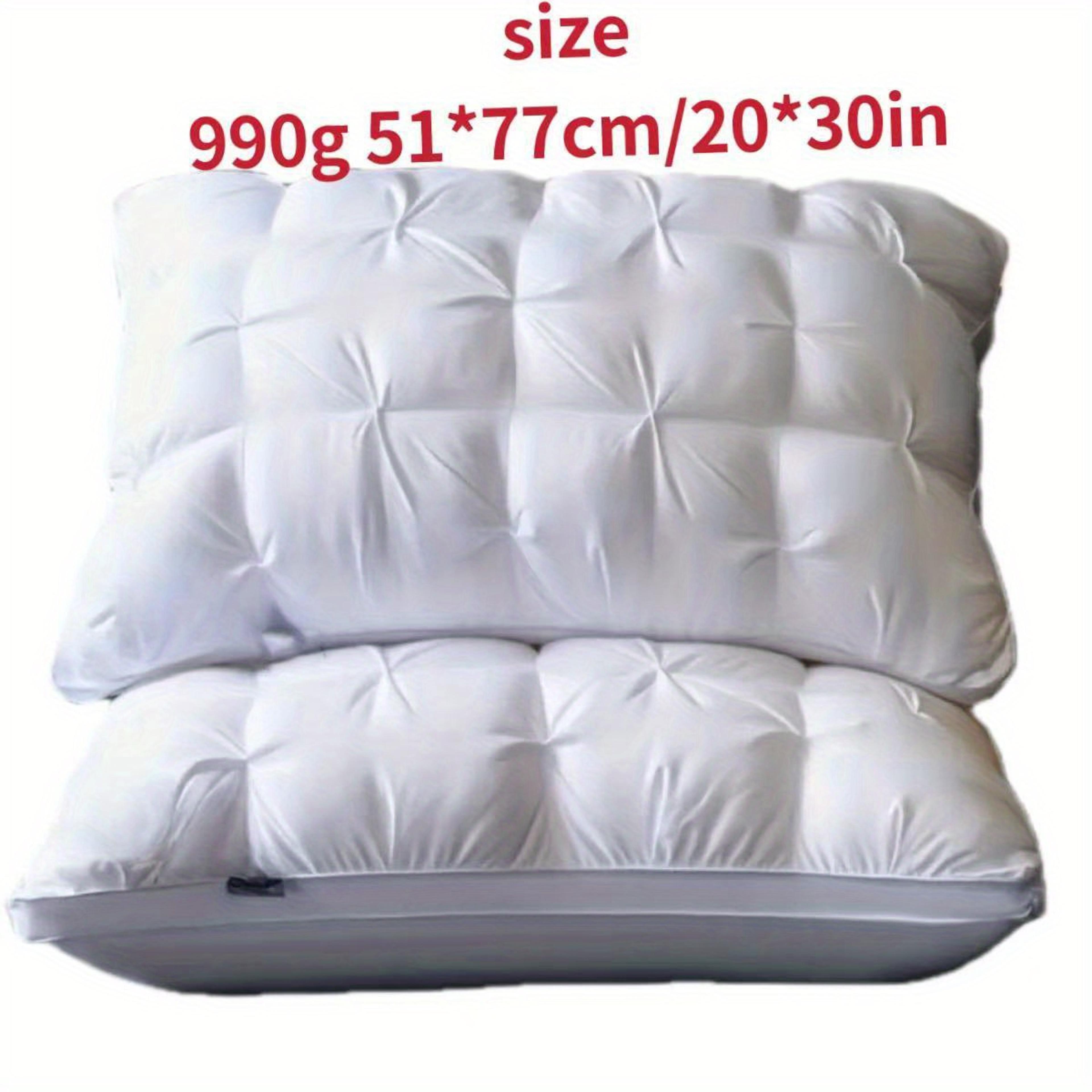 Deep Sleep Neck Support Pillow Luxurious 5Star Hotel Quality NonCollapse High Pillow Core For All S 3