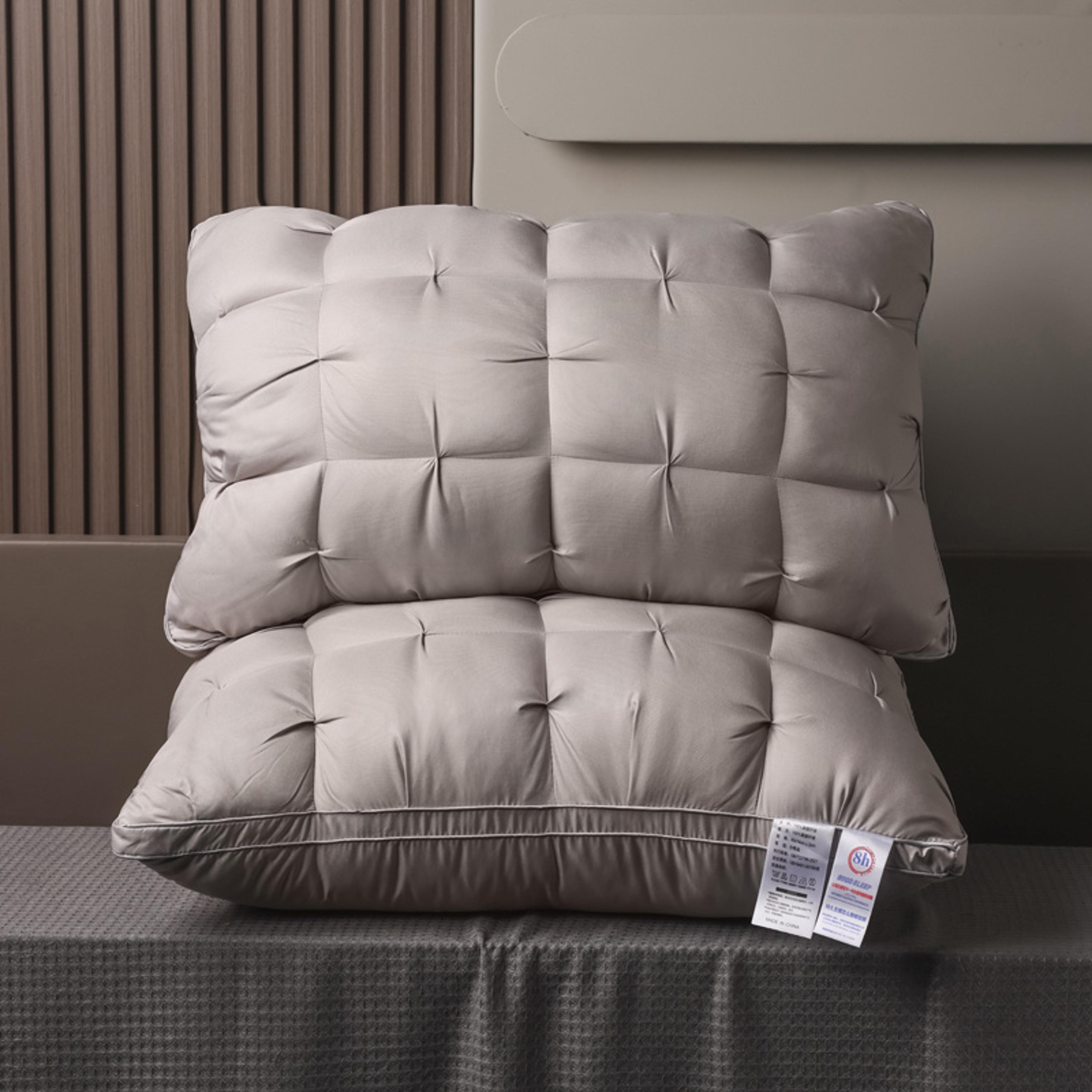 Deep Sleep Neck Support Pillow Luxurious 5Star Hotel Quality NonCollapse High Pillow Core For All S 5