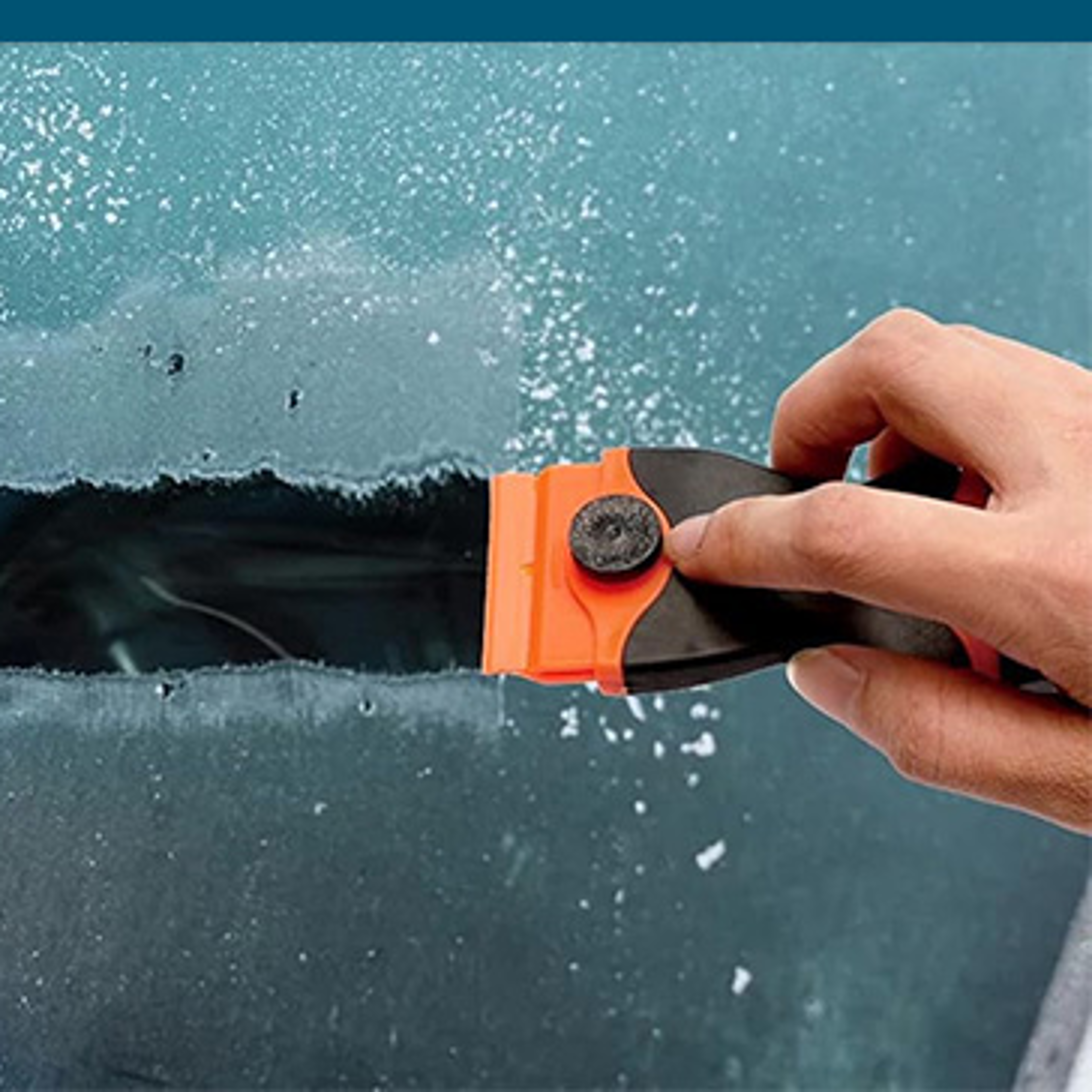 non-scratch auto glass cleaning scraper tool for car windows, metal and plastic blades, oven and hob scraper