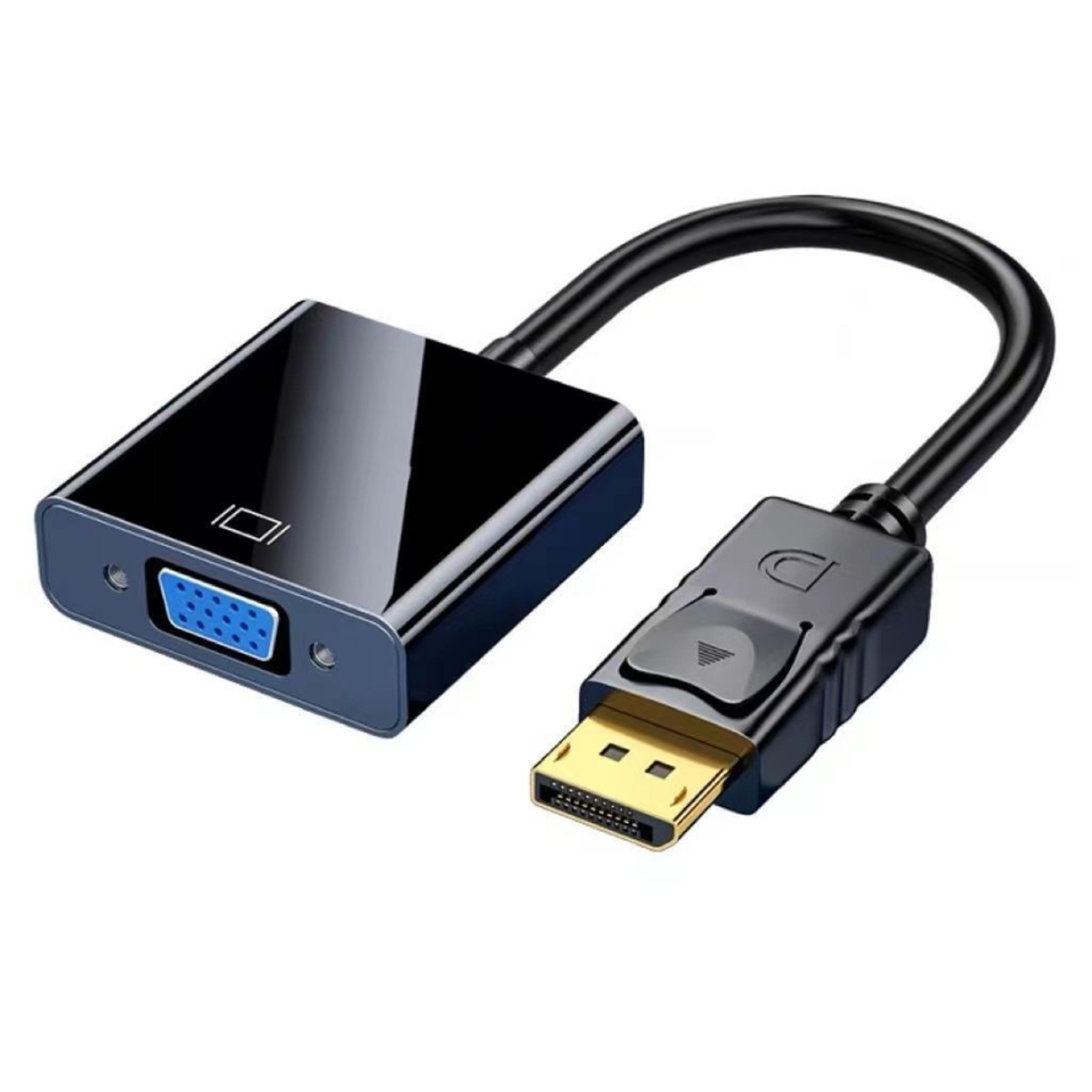 Display Port To VGA Adapter DP To VGA Cable Converter Male To Female VGA For Laptop Computer Projec 7