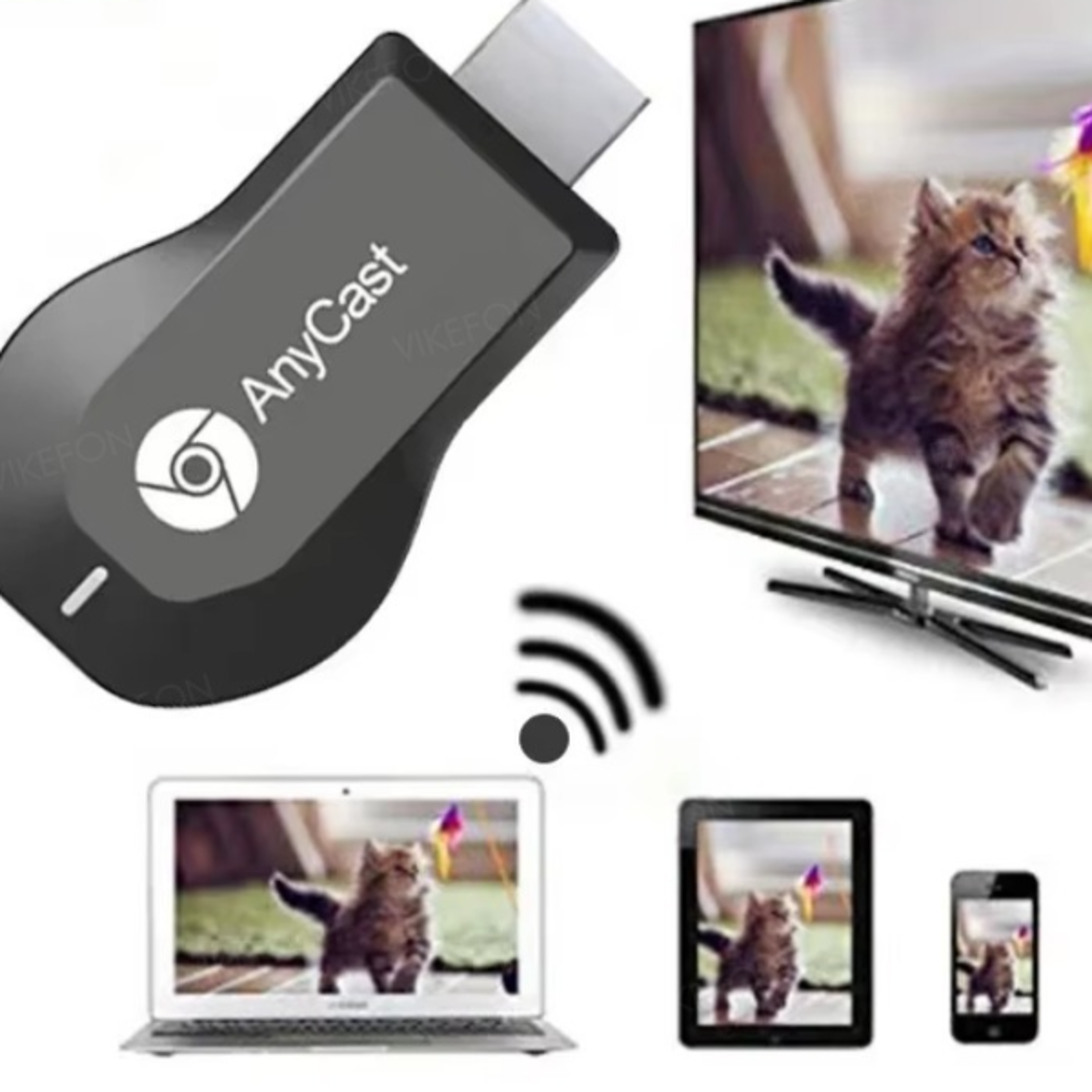 hdmi-compatible tv stick, wifi display tv dongle receiver, anycast dlna miracast airplay, screen sharing