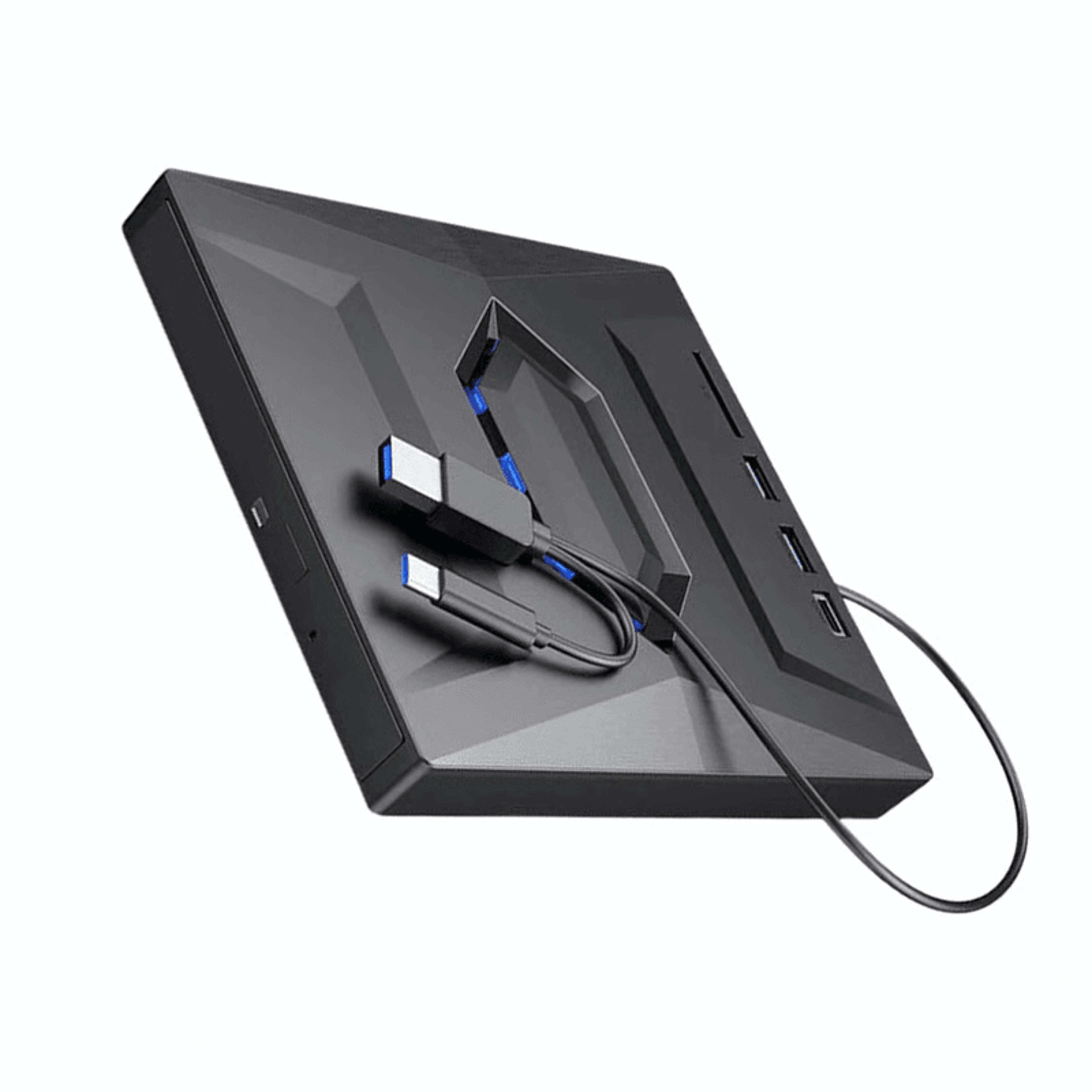 External USB CDDVD Drive For Disc Reading Writing Playback  File Access On Laptops 14