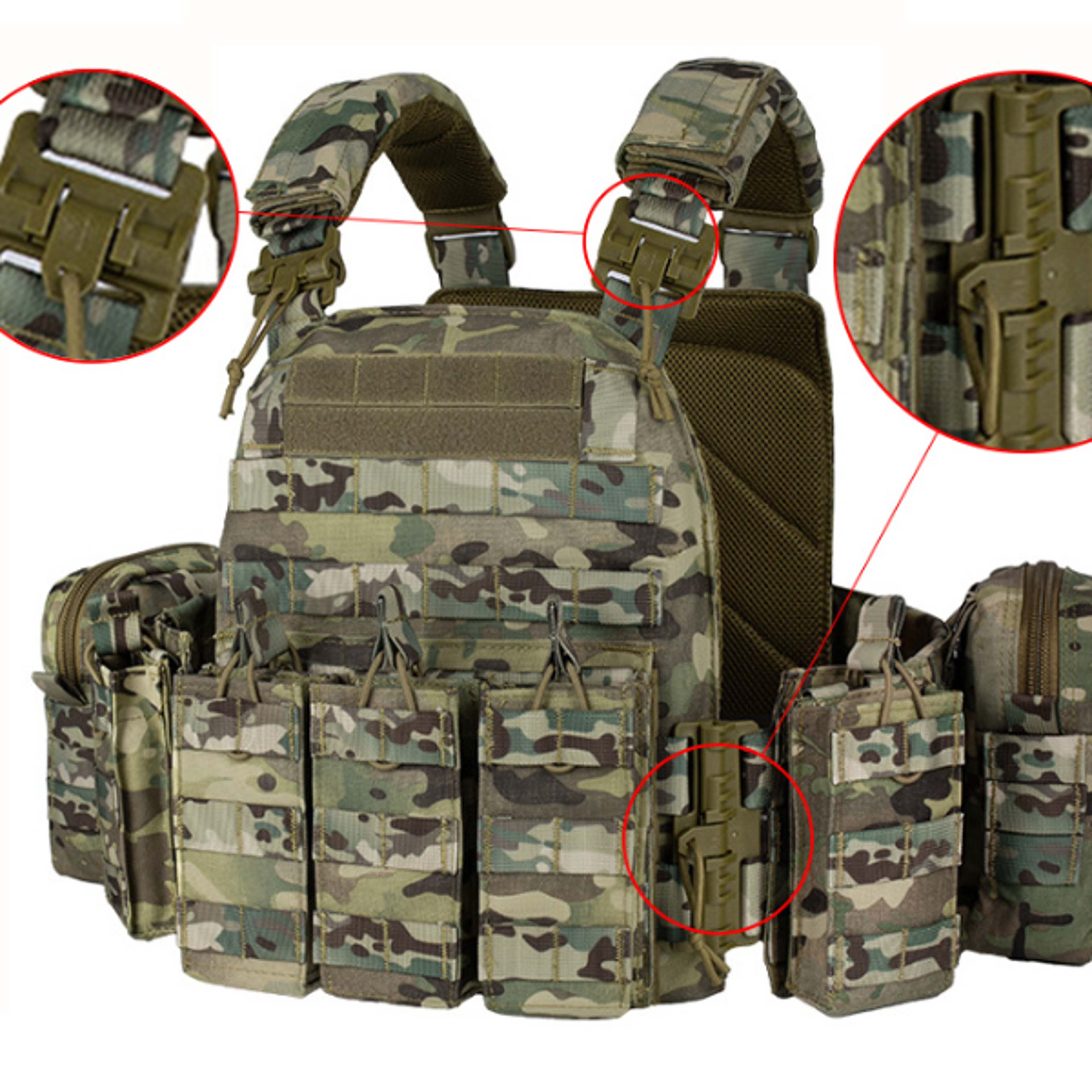 detachable and expandable training vest, comfortable, breathable & tear resistant