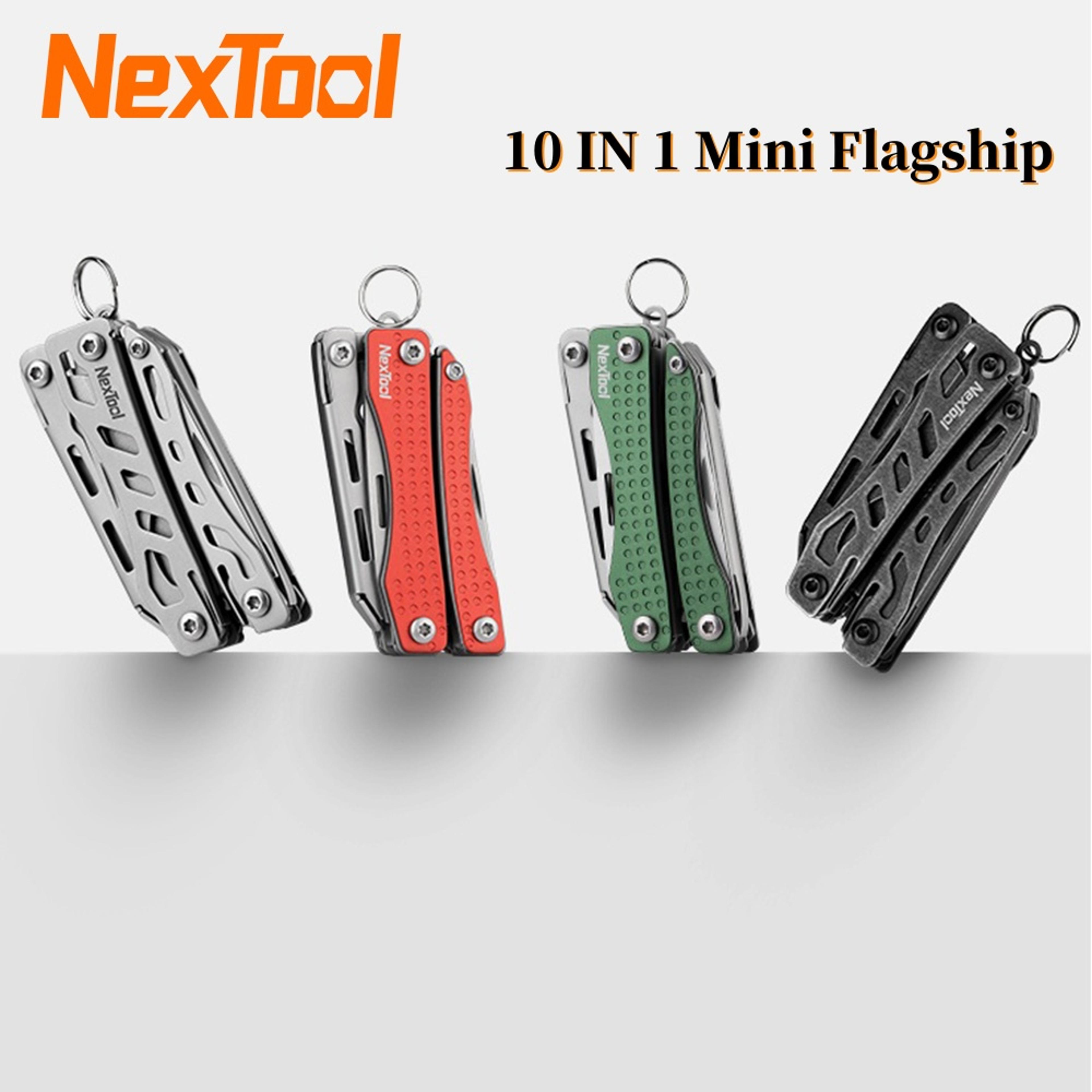 folding edc hand tool mini flagship multi functional, pliers, bottle opener, scissors for outdoor use