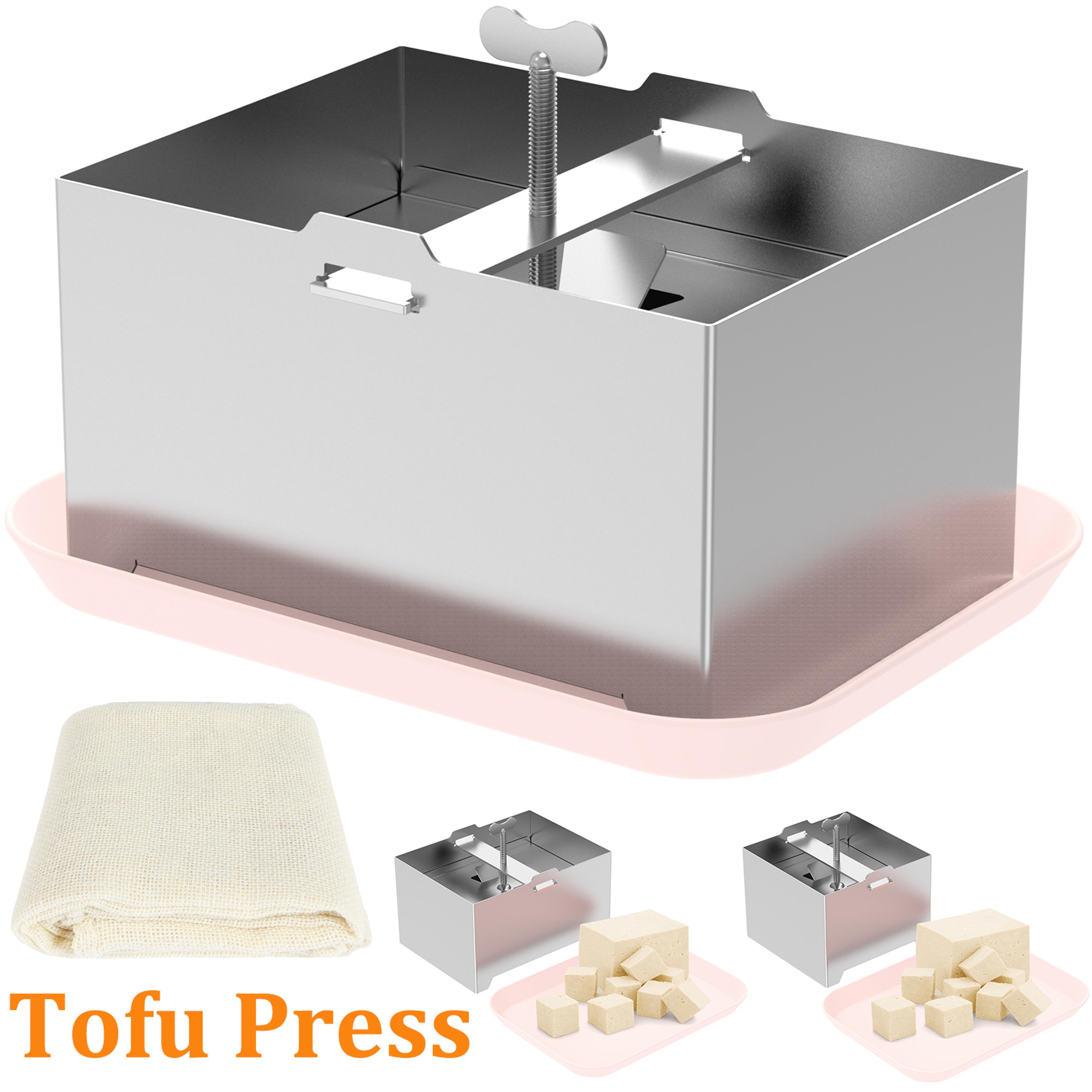 homemade tofu mold kit, tofu press mould, food grade stainless steel cheese maker