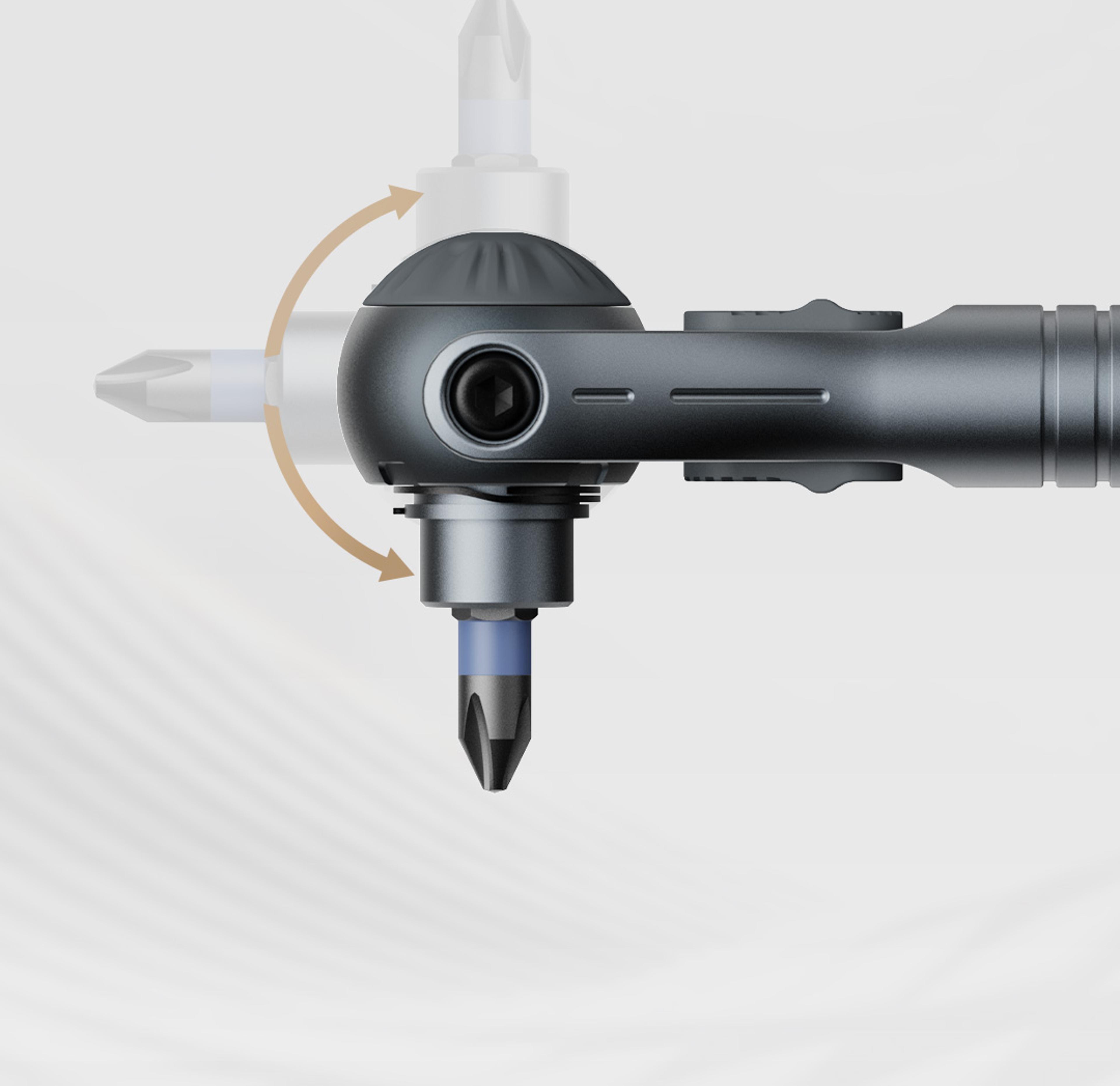 Mini Repair Tool Kit With MultiMagnetic Bits Multifunction Ratchet Screwdriver Set For IPhone PC Ho 2