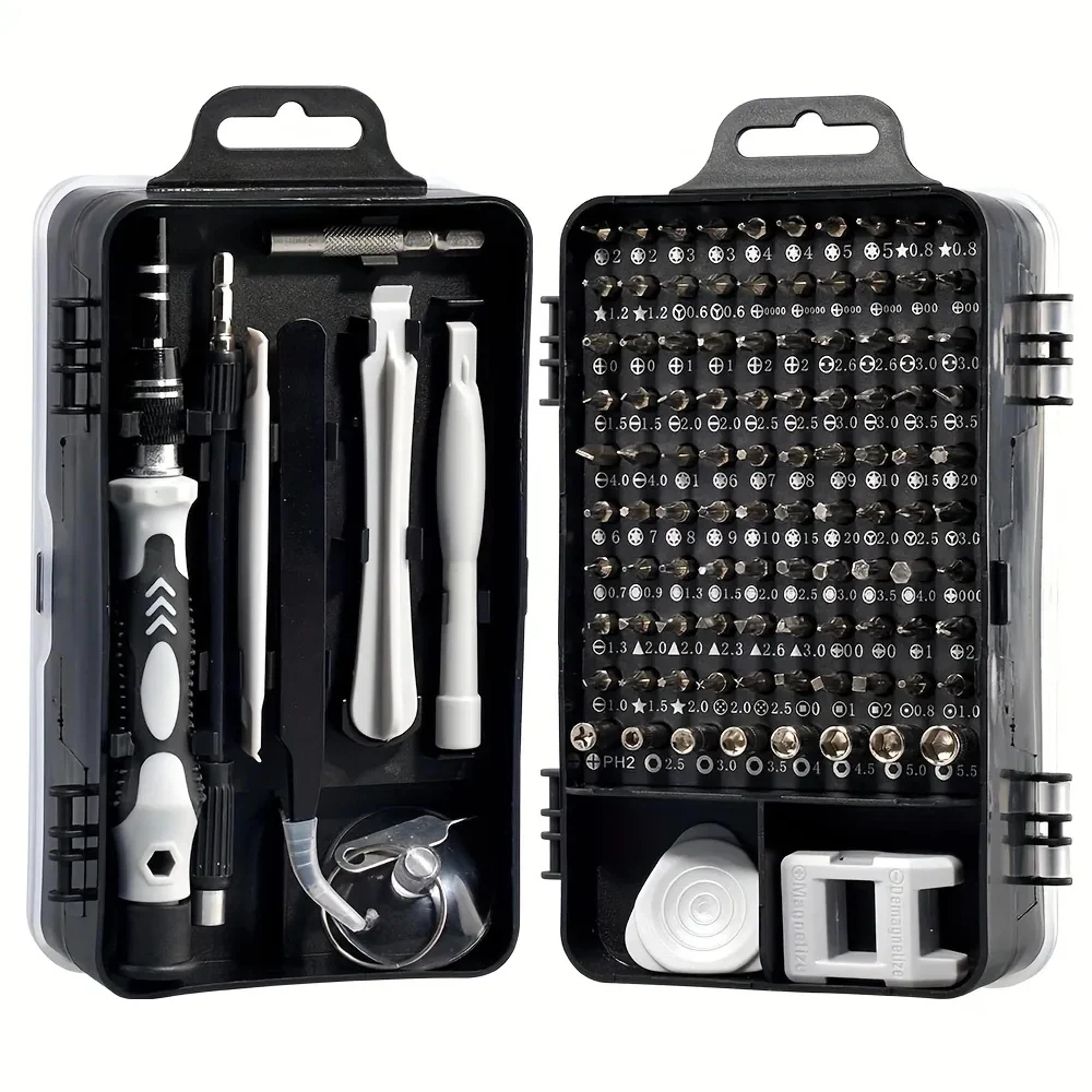 professional magnetic mini screw nuts bits kit for multifunctional household repairs
