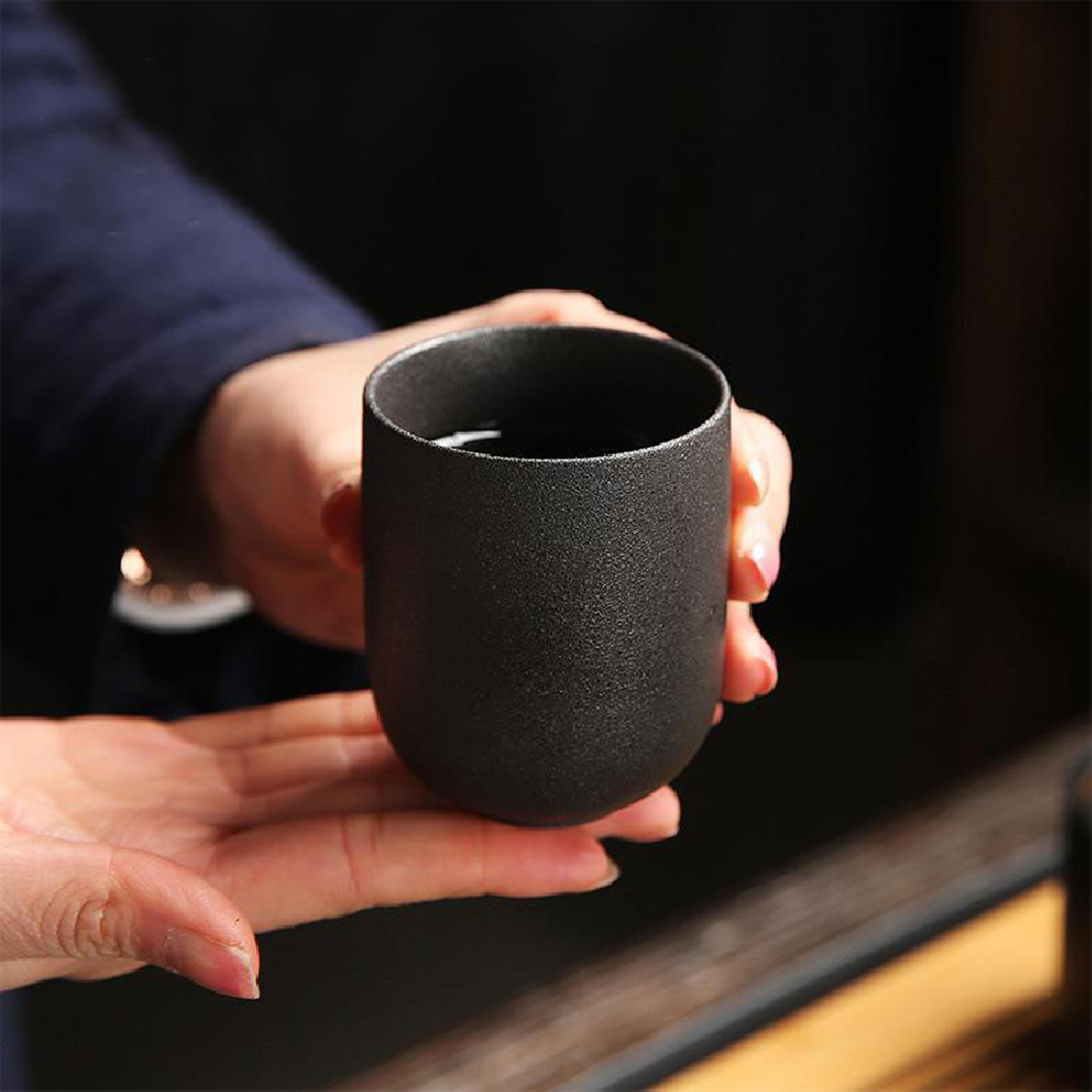 New Vintage Ceramic Tea Mug Japanese Stoneware Sake Cup Healthy Drinkware 2