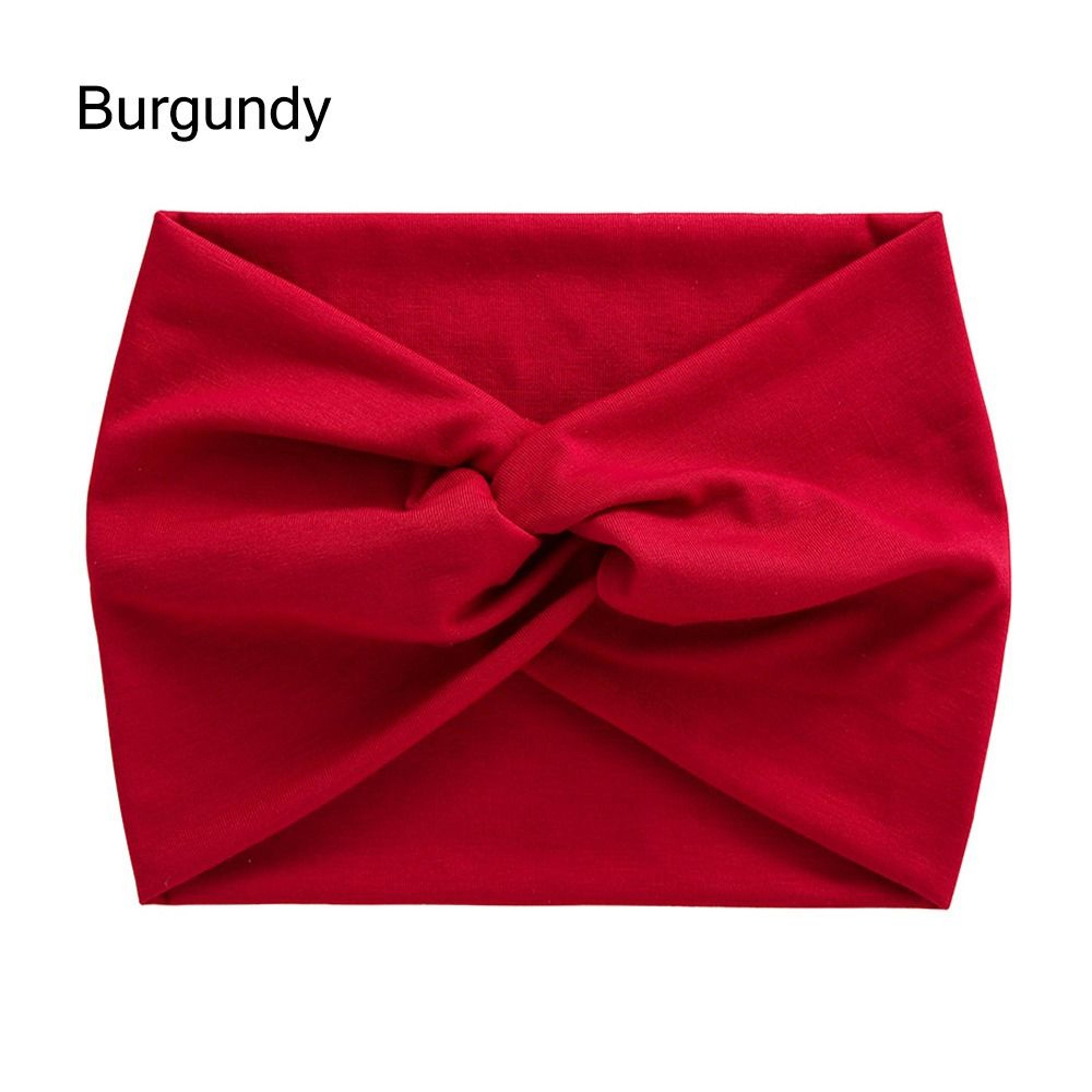Twisted Extra Large Thick Wide Headbands Hair Accessories Turban Workout Head Wraps For Women 15