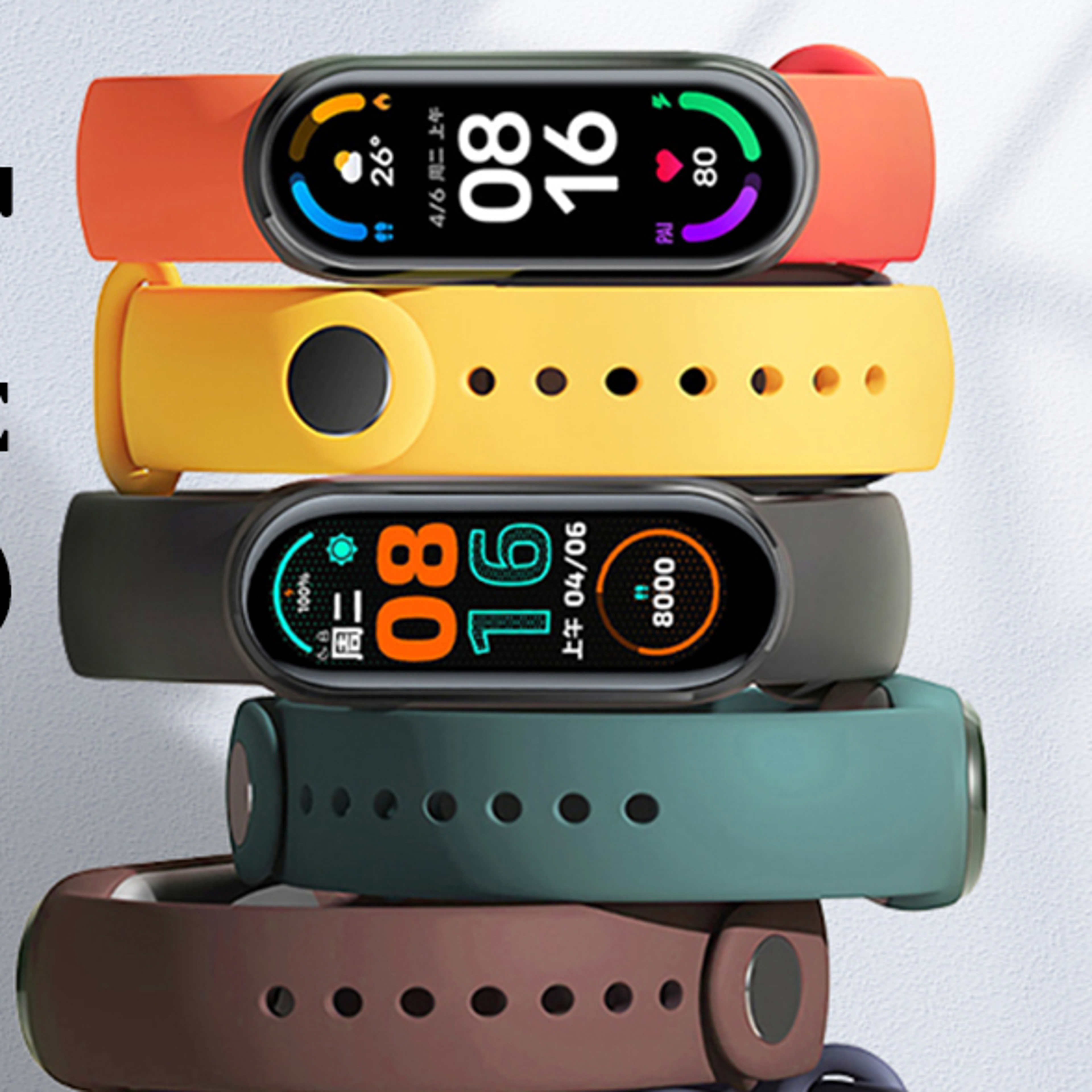mi band silicone bracelet, wristband accessories for miband, xiaomi band strap