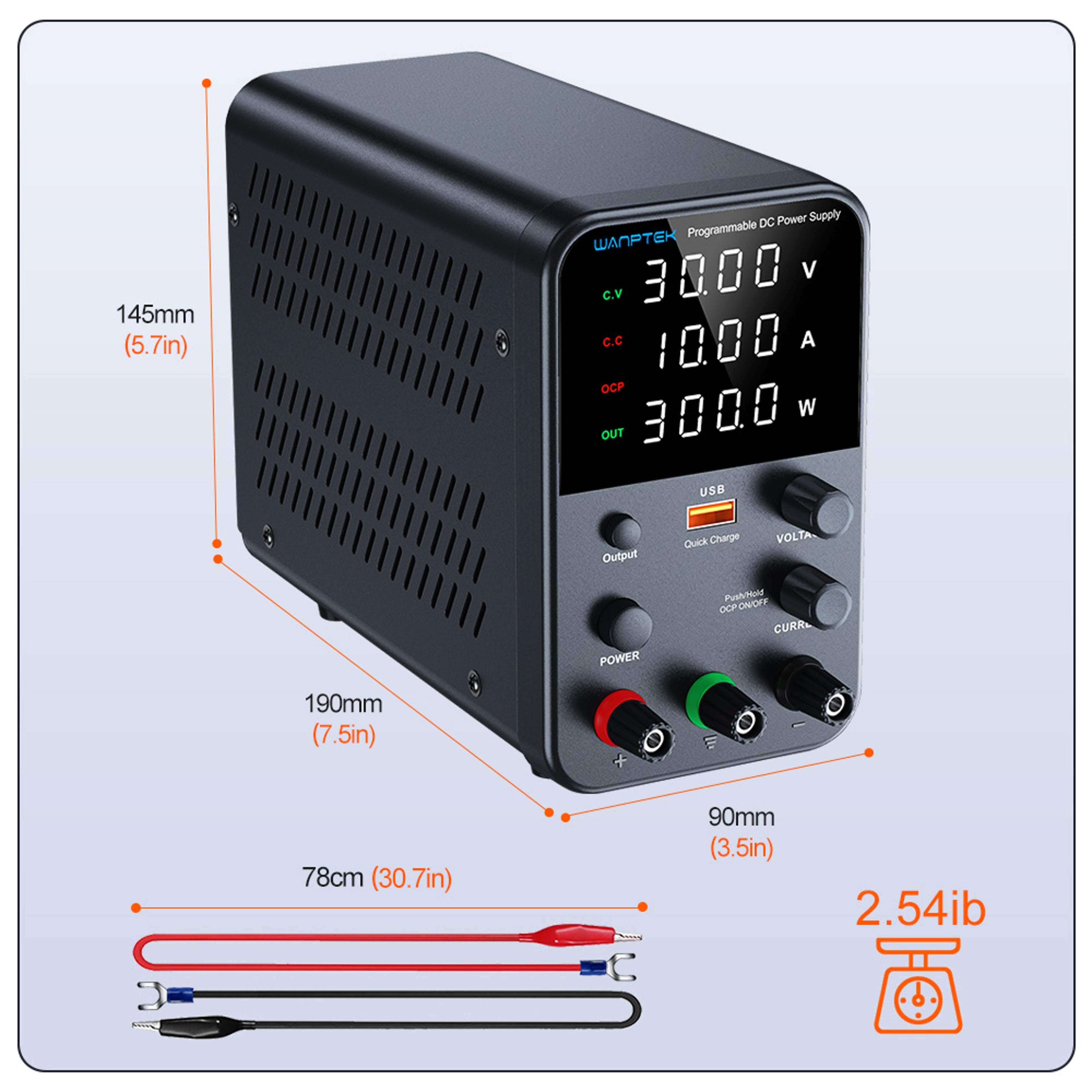 Dual Input Voltage Adjustable Regulator Preset Voltage Current For Accurate Power Regulation 2