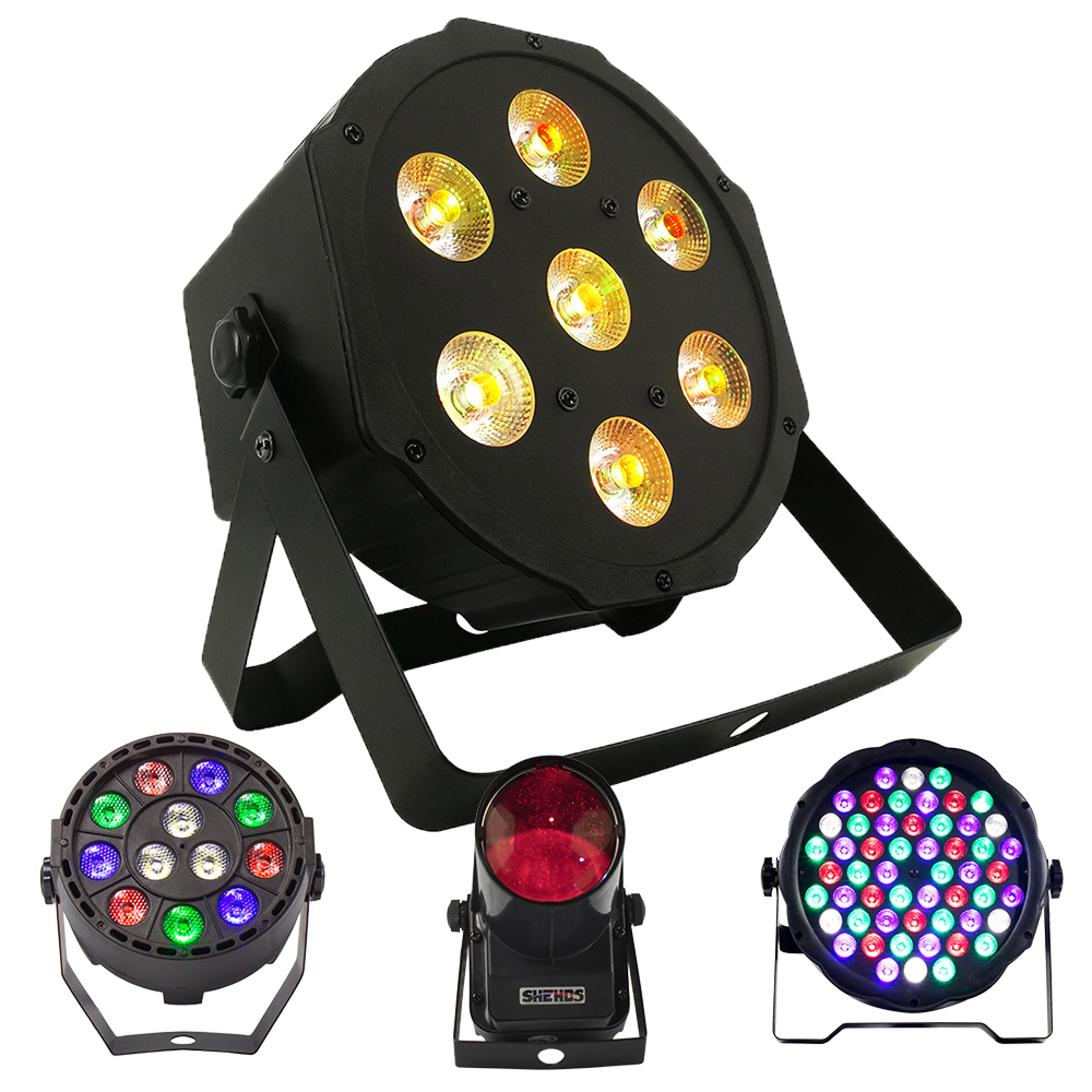 mini led spotlighting light with stage light wash effect, dj disco light