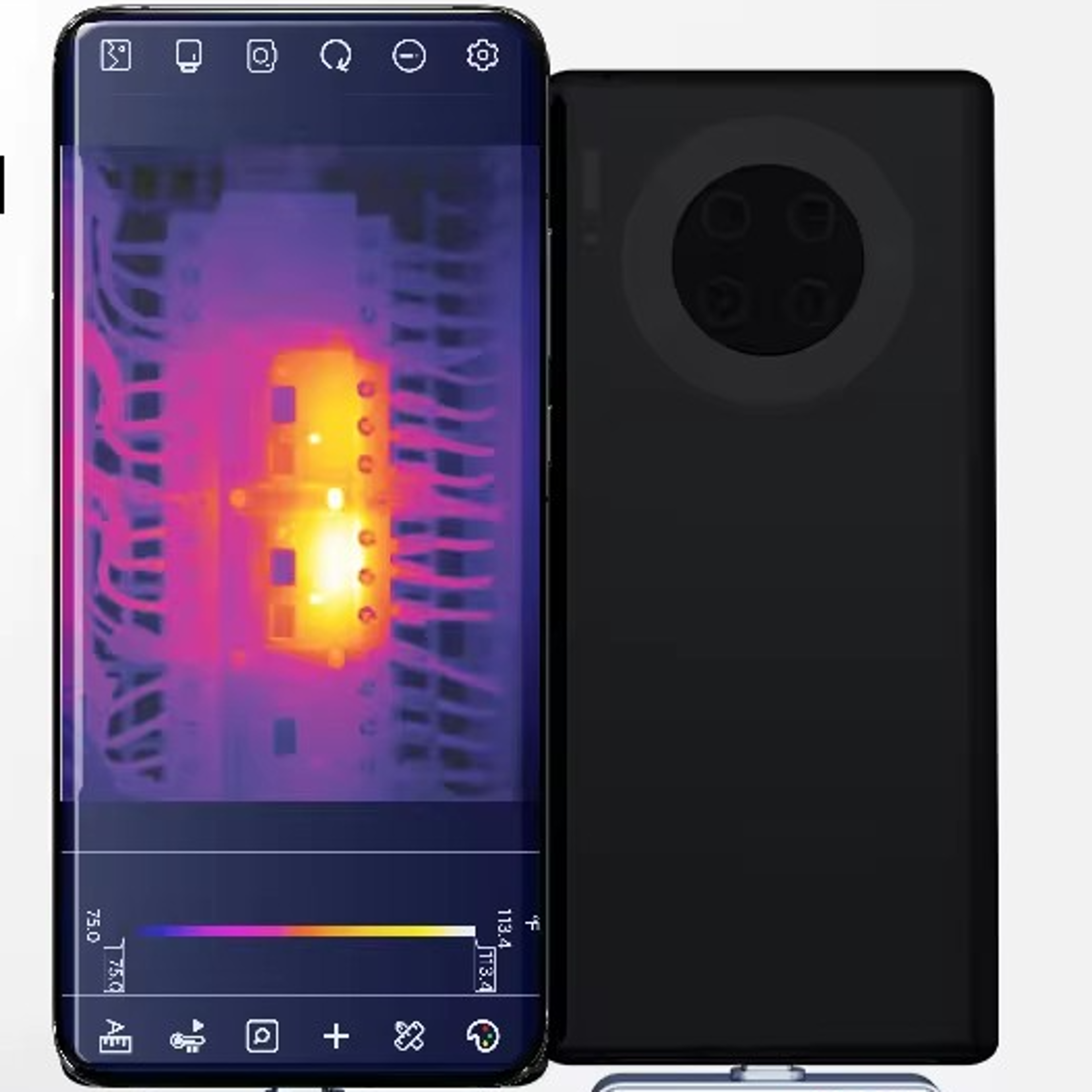 pcb circuit repair tool, thermal imaging camera for android/iphone