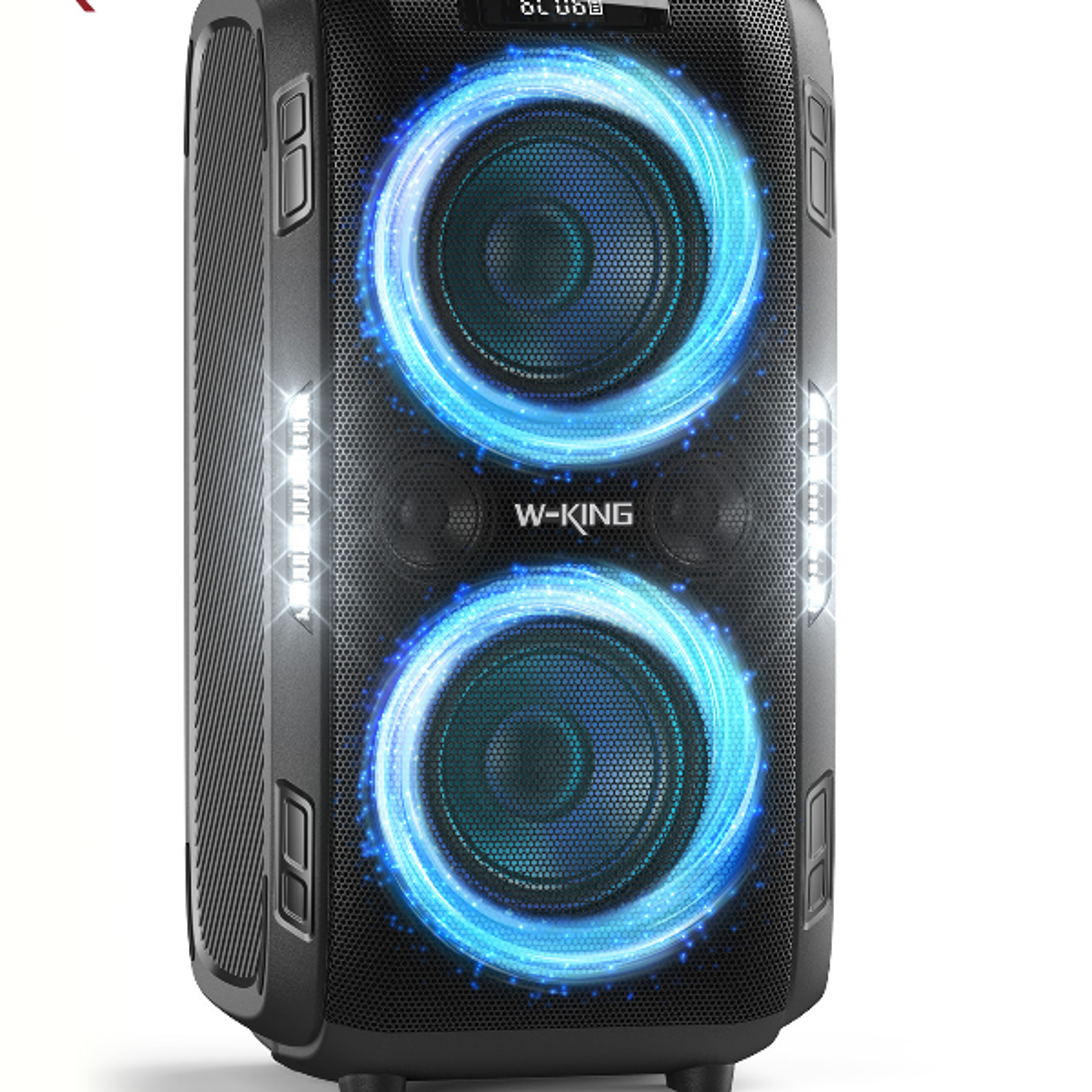 wireless portable bluetooth speaker, custom bass, massive loudest big party boombox