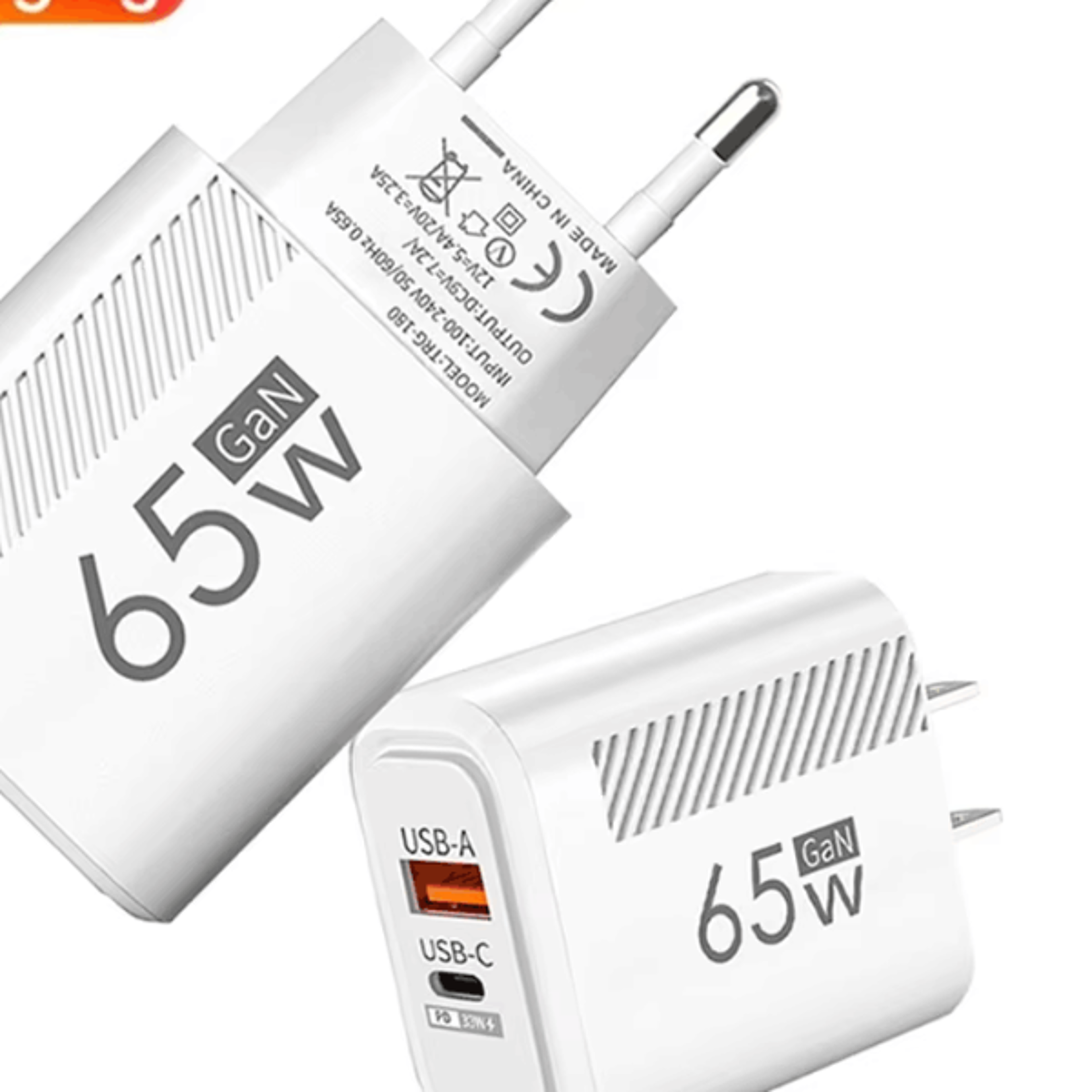 quick charge phone charger fast charger adapter compatible with iphone xiaomi samsung huawei