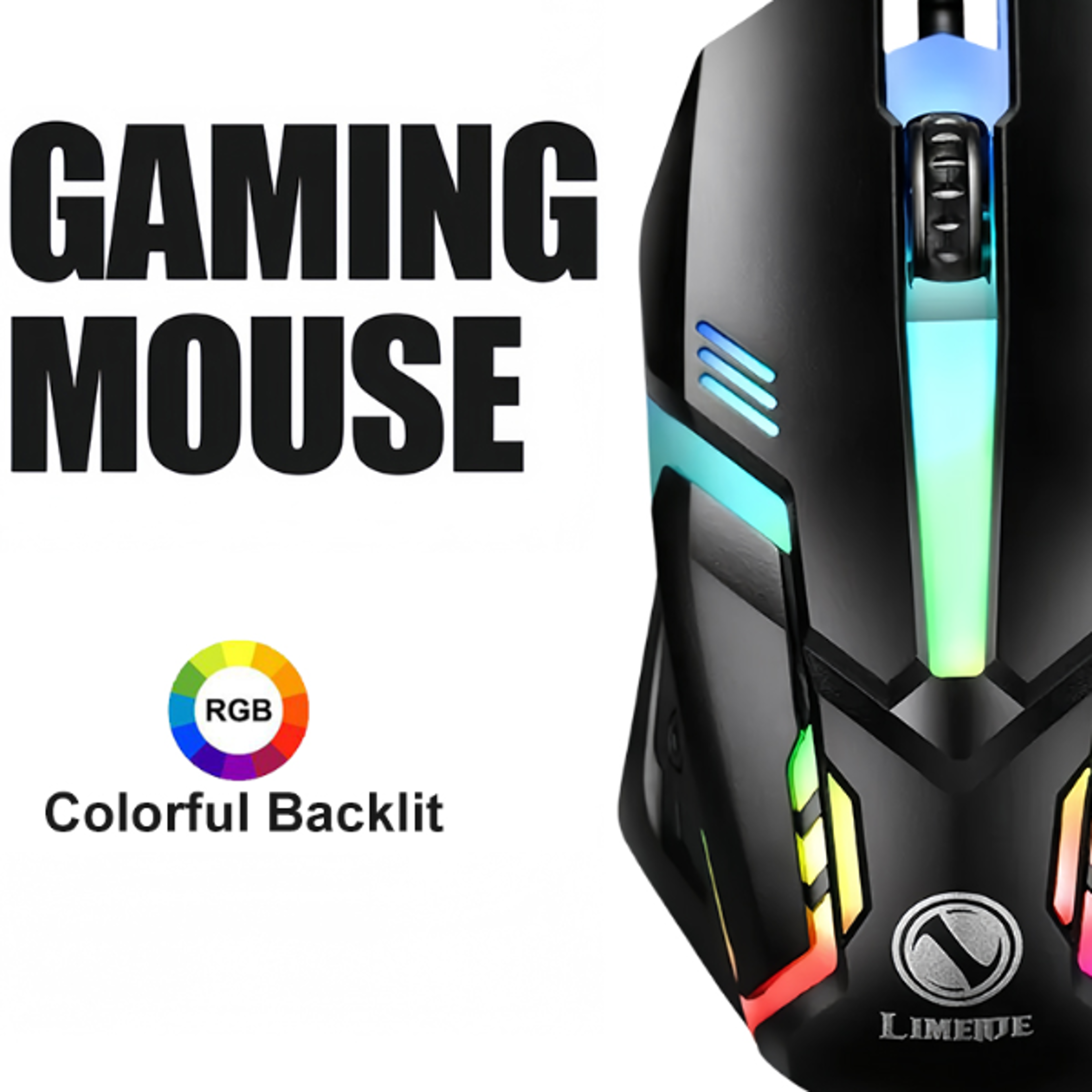 e-sports gaming mouse, wired mice for desktop & laptop pc windows