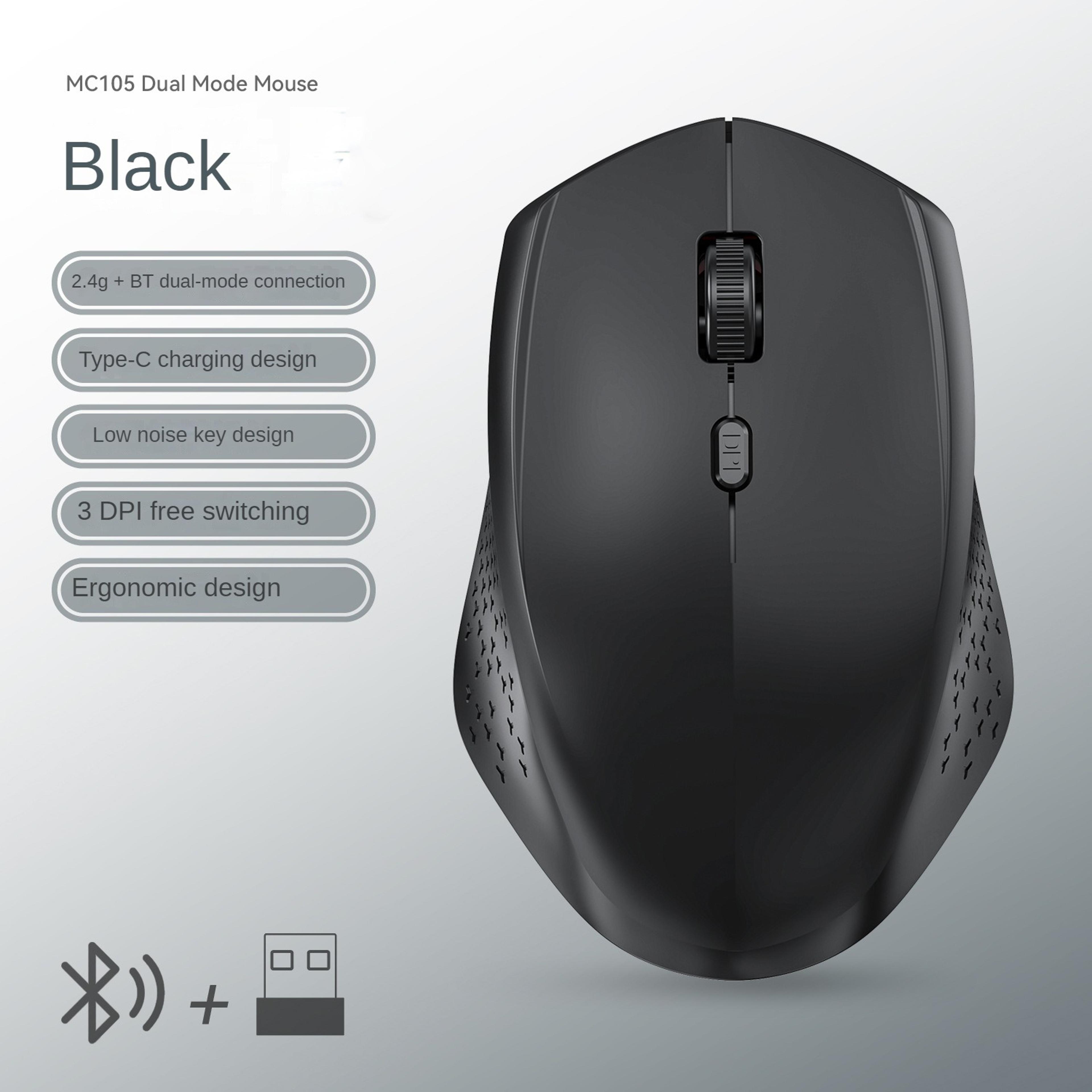 Rechargeable USB Mouse For MacBook Laptop Tablet And Computer Accessories 6