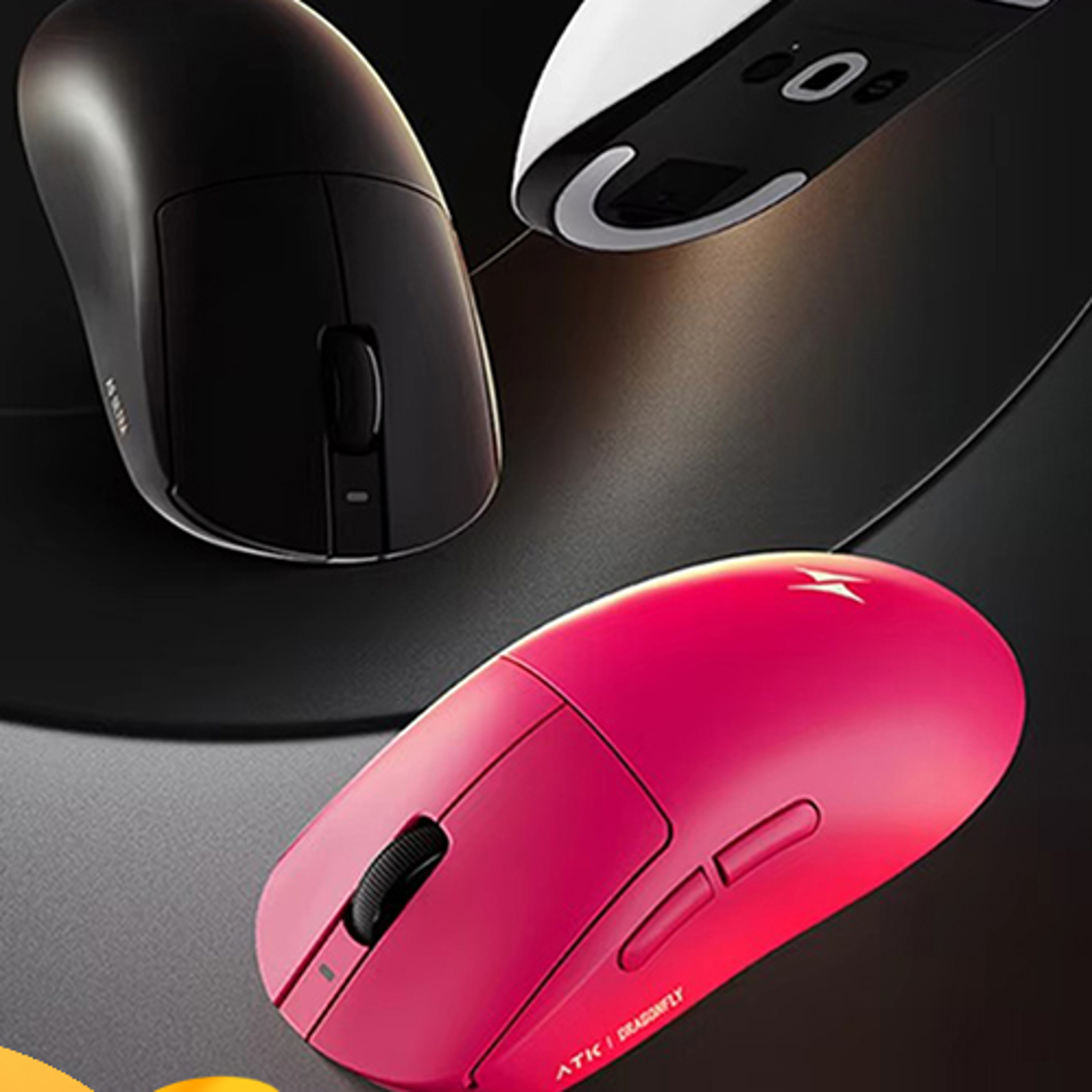 lightweight e-sports gaming mouse, pro tri-mode custom pc accessory for precise control