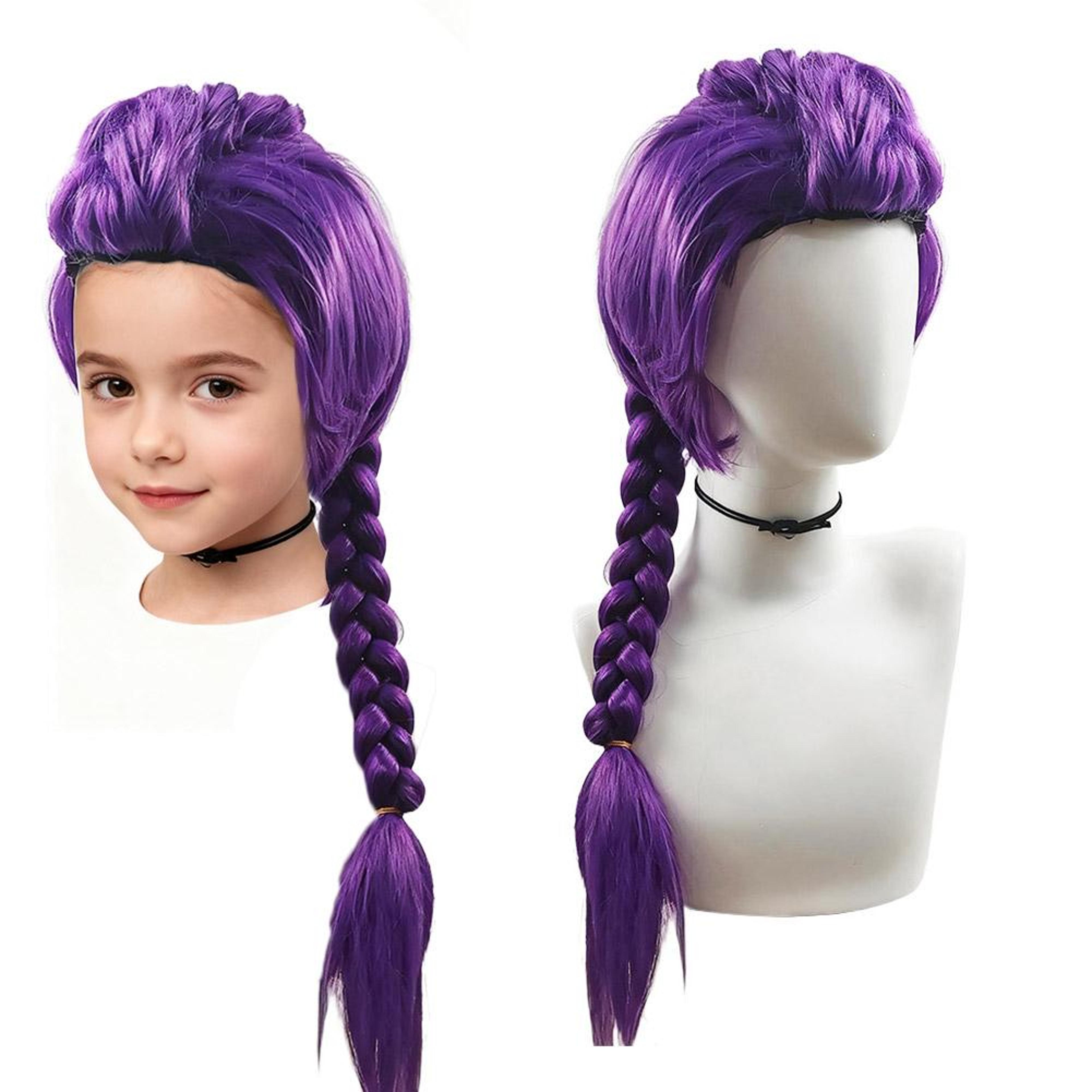 christmas day demon hunters mira rumi zoey cosplay wig, stage role play wig for girl