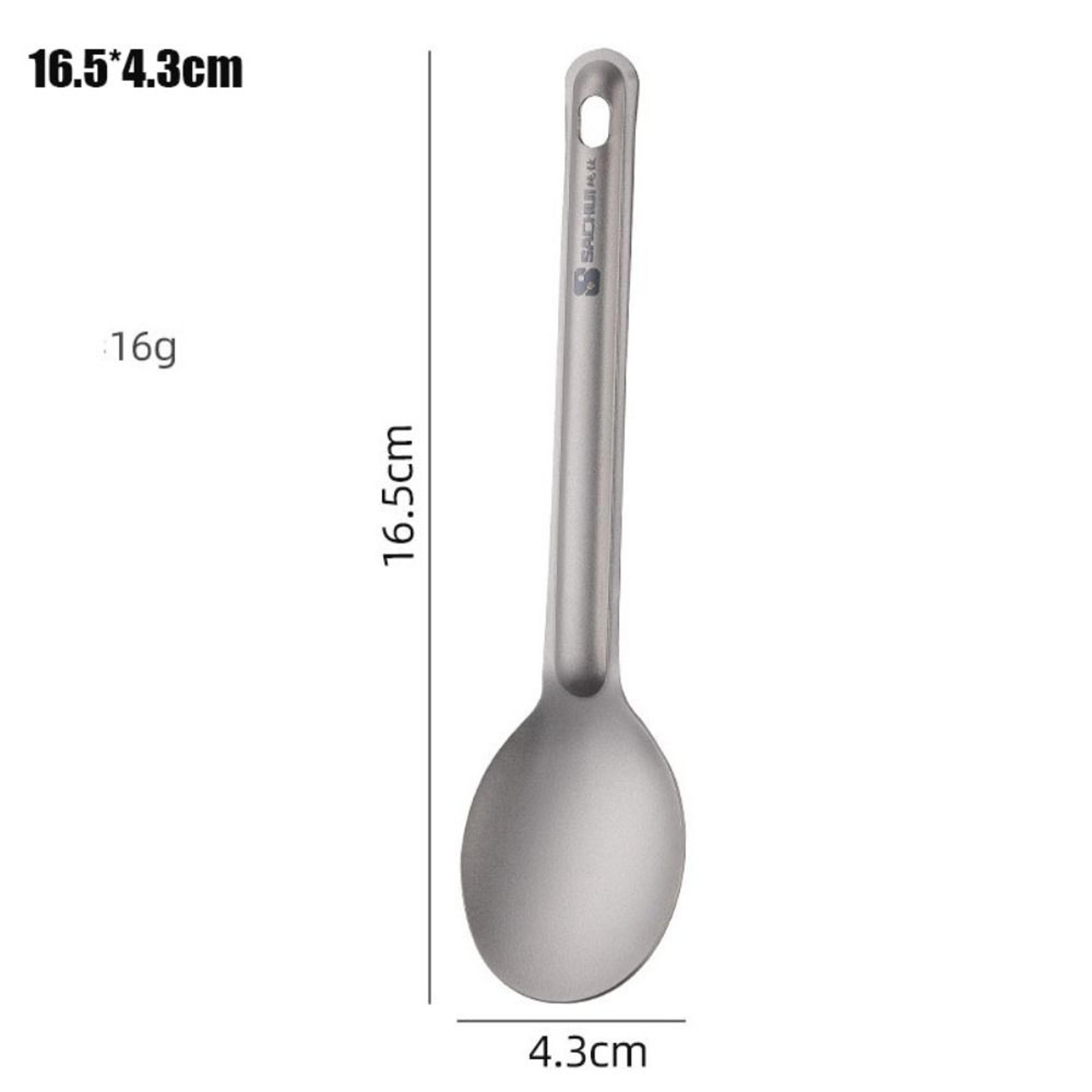 Long Handle Outdoor Camping High Quality Portable Titanium Spoon Fork Light Titanium Cookware Outdo 5