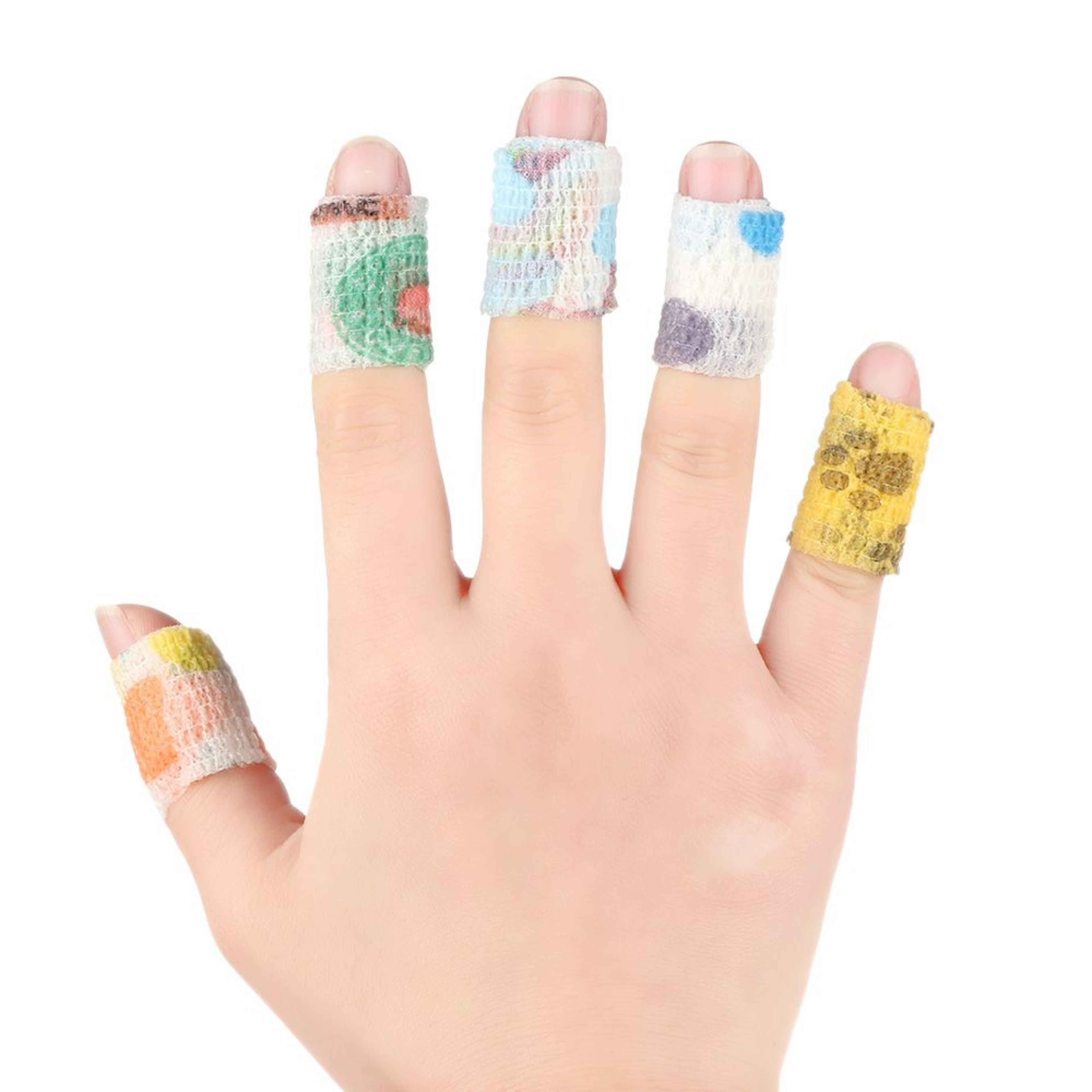 Printed Medical Self Adhesive Elastic Bandage Wrap Tape Finger Joint And Knee First Aid Kit Pet Tap 1